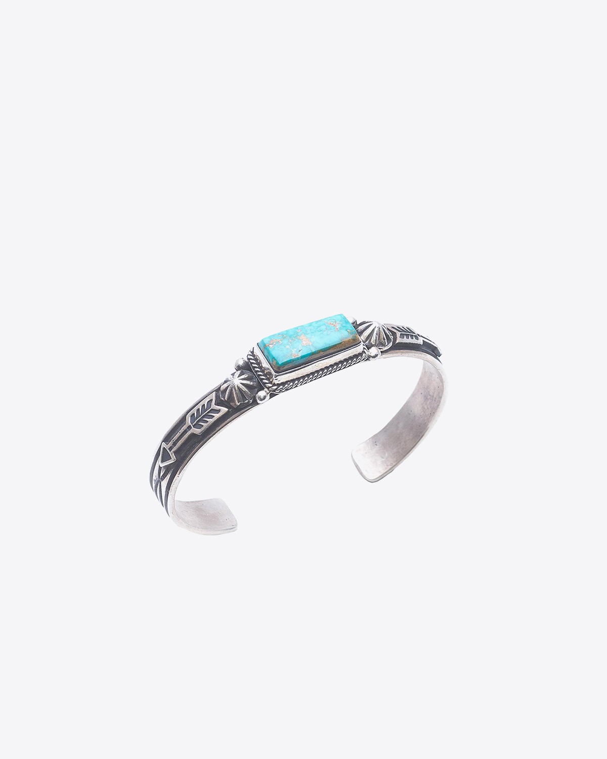 Harpo Bracelet Argent 6mm & Turquoise - BRAT3-2  