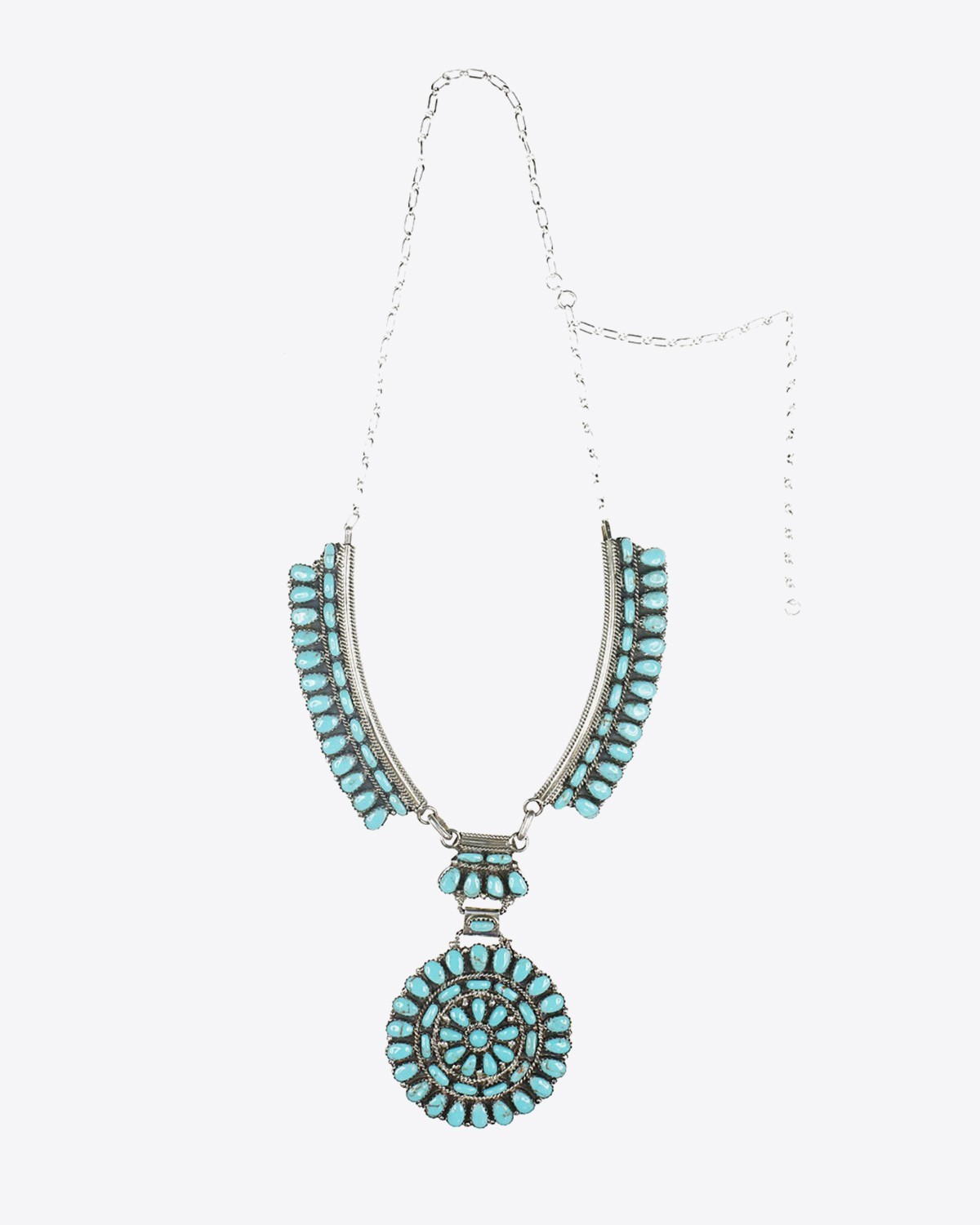 Image du produit Harpo Collier Navajo Rosace Turquoises - CONRT 