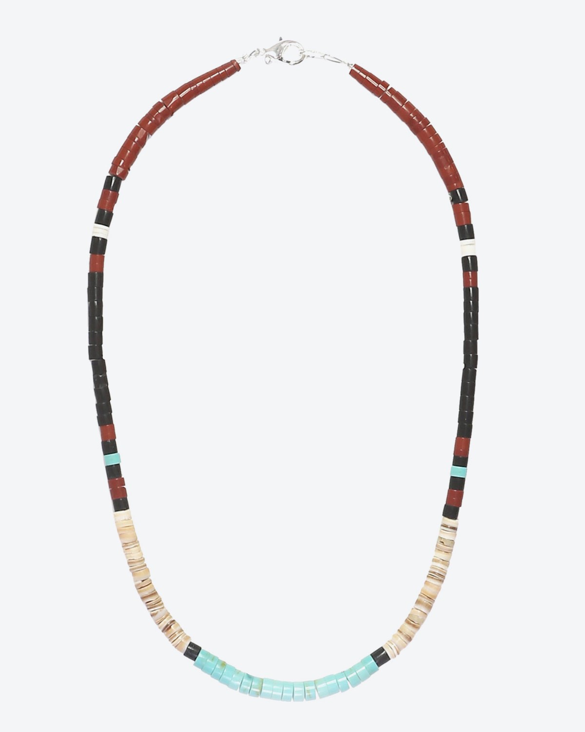 Harpo Collier Pueblo Pipestone + Rang Turquoise 