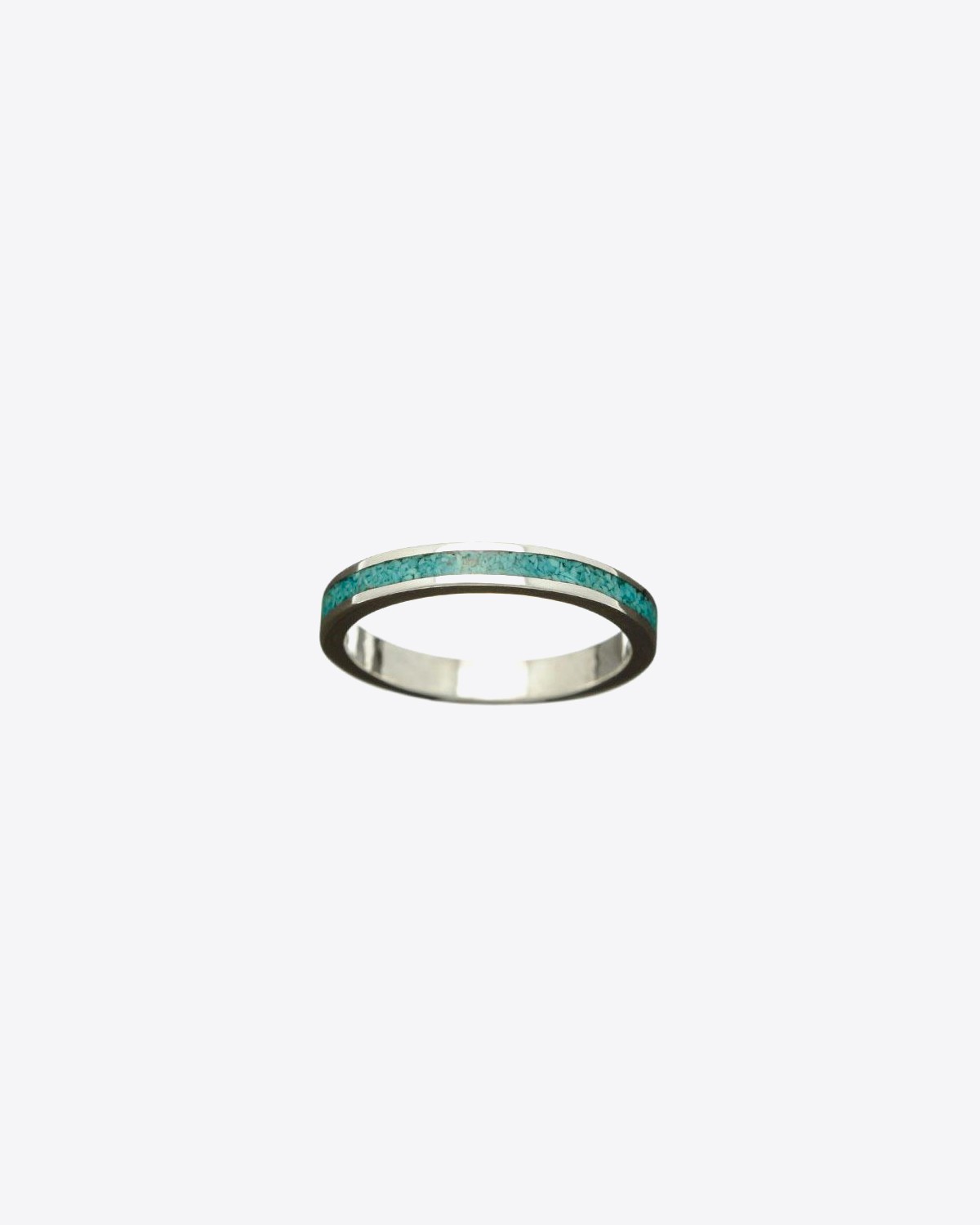 Harpo Permanent Bague Navajo Inlay Anneau Turquoise R730T 