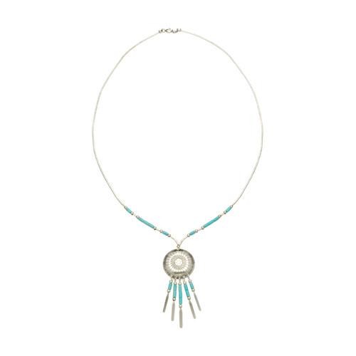 Harpo Permanent Collier Liquid Silver Dream GM Turquoise N914T