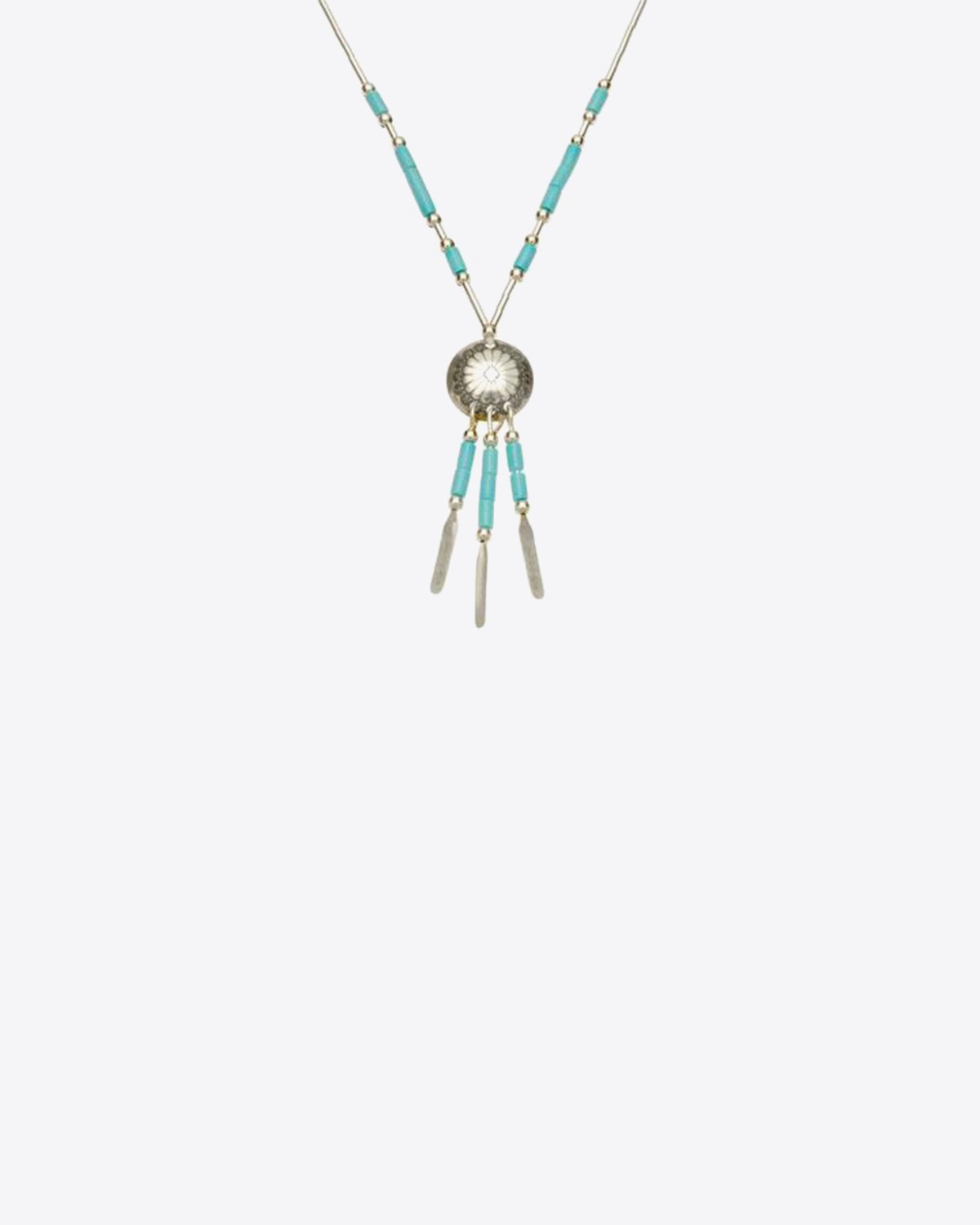 Harpo Permanent Collier Liquid Silver Dream PM Turquoise N902T  