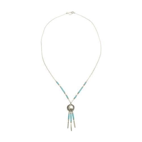 Harpo Permanent Collier Liquid Silver Dream PM Turquoise N902T