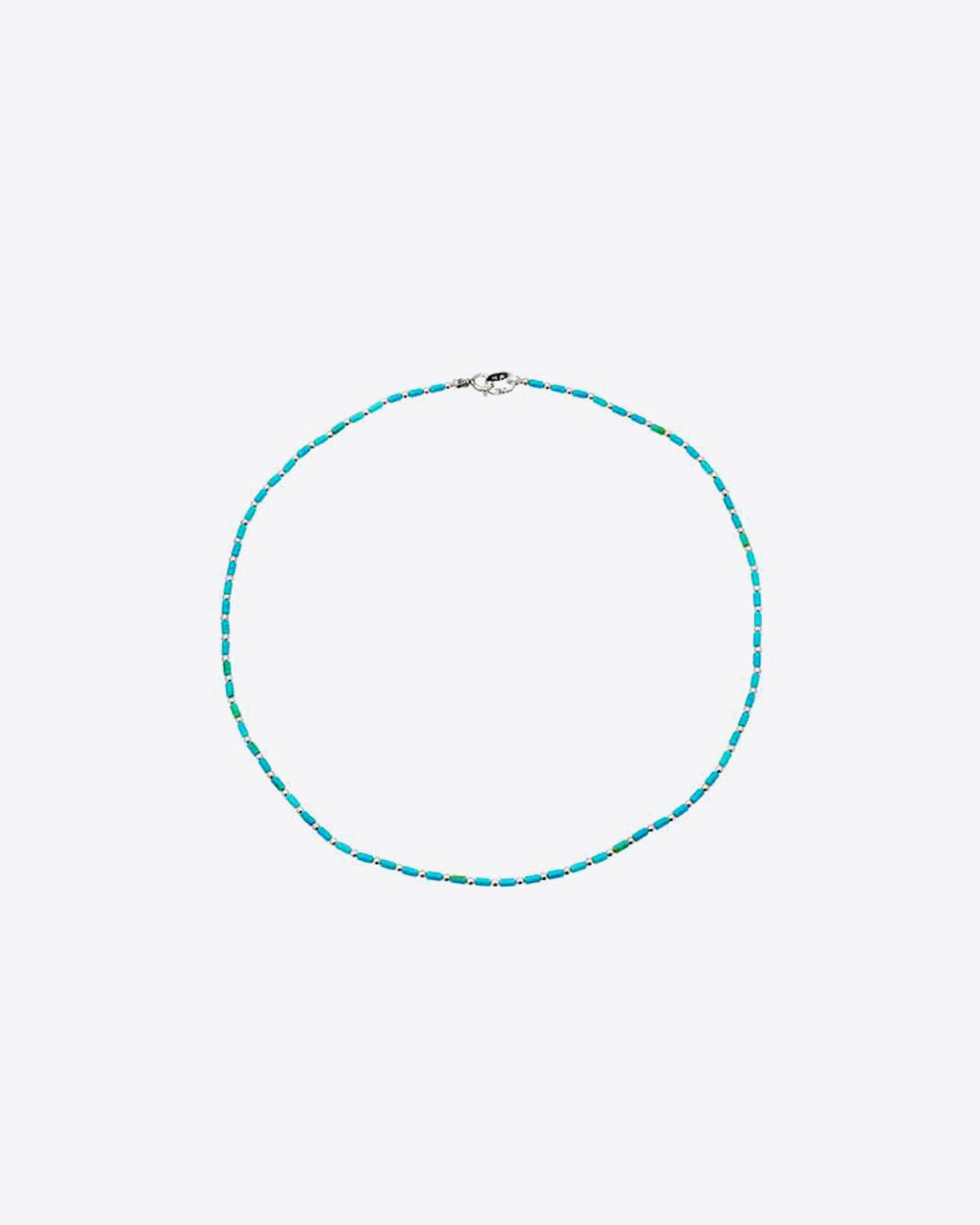 Harpo Permanent Collier Liquid Silver Plein Turquoise N304T