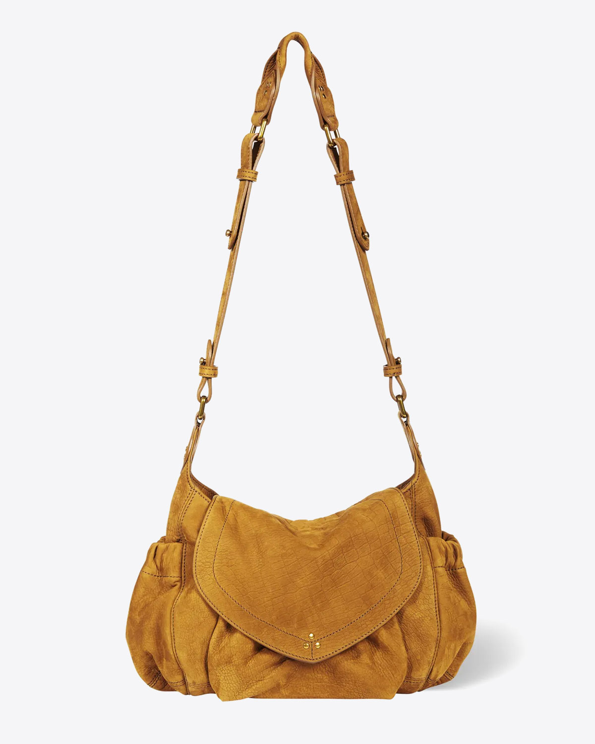 Sac à bandoulière Croco lion Helmut M Jérôme Dreyfuss. 