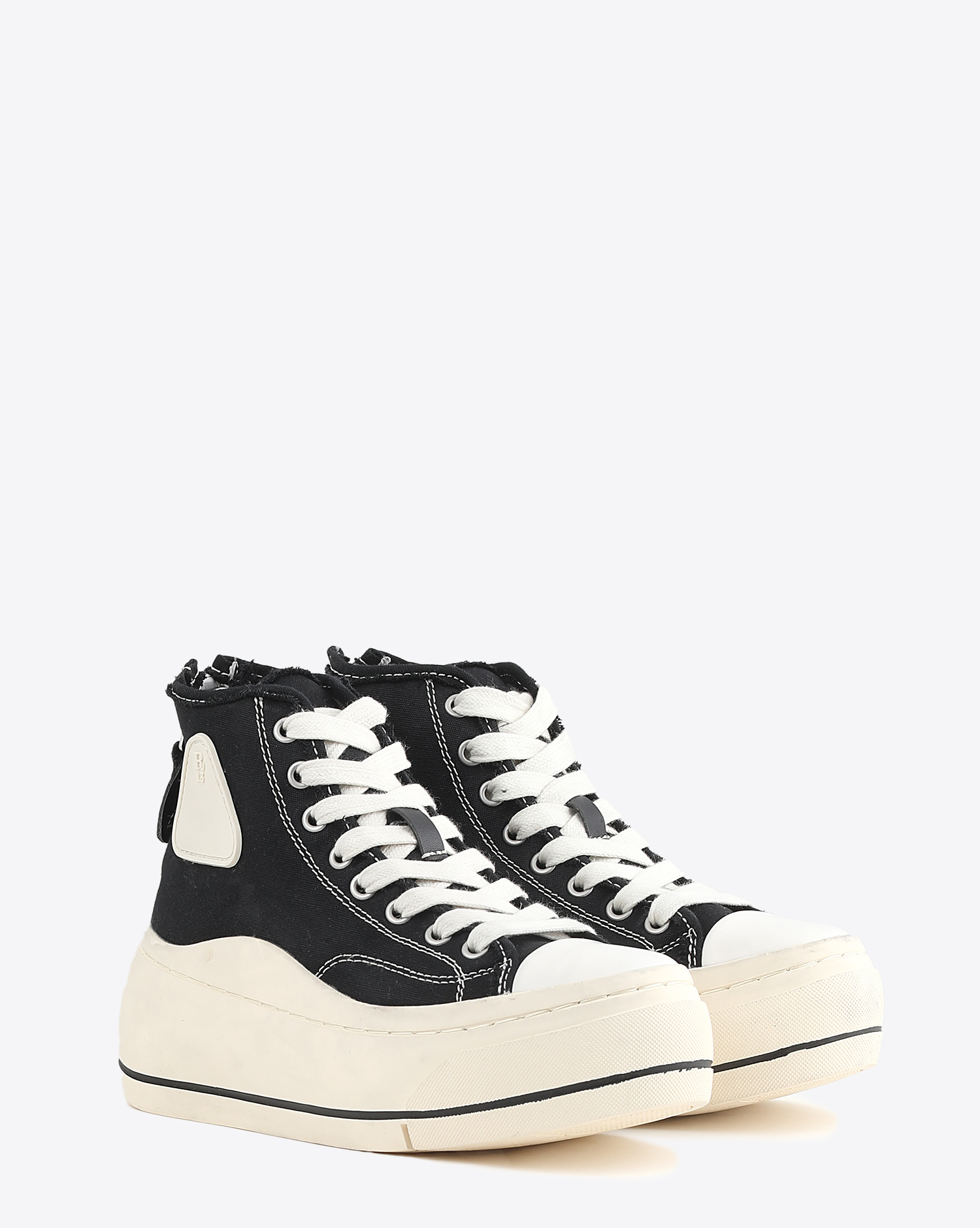 Minister Enlighten korn R13 Denim Collection Sneakers Kurt High Top - Black