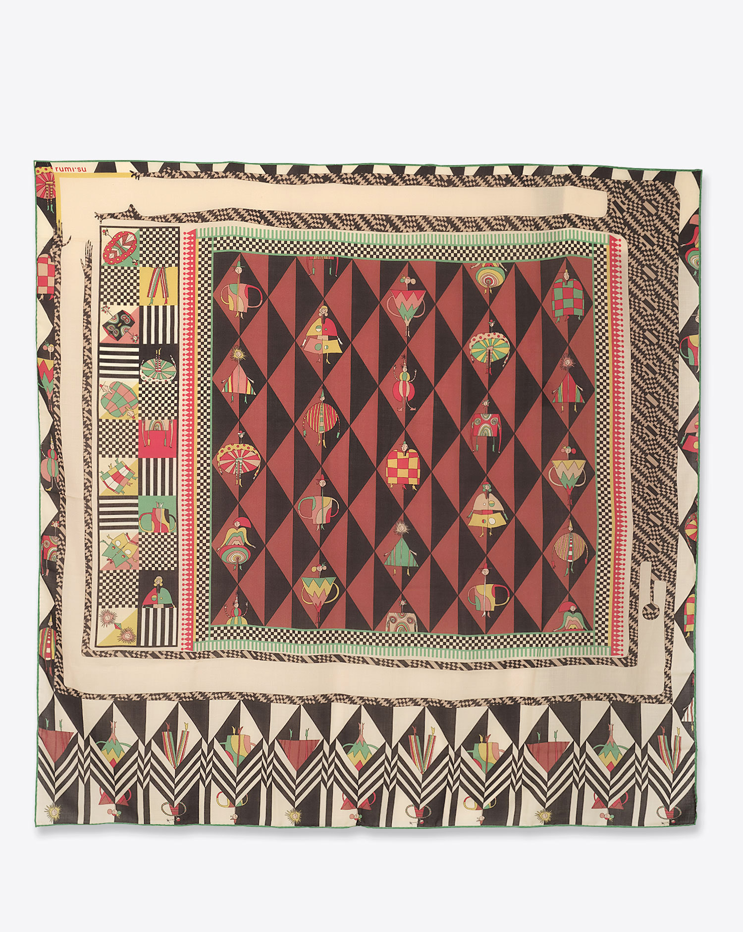 Produit Foulard To the Odd Ducks RumiSu 