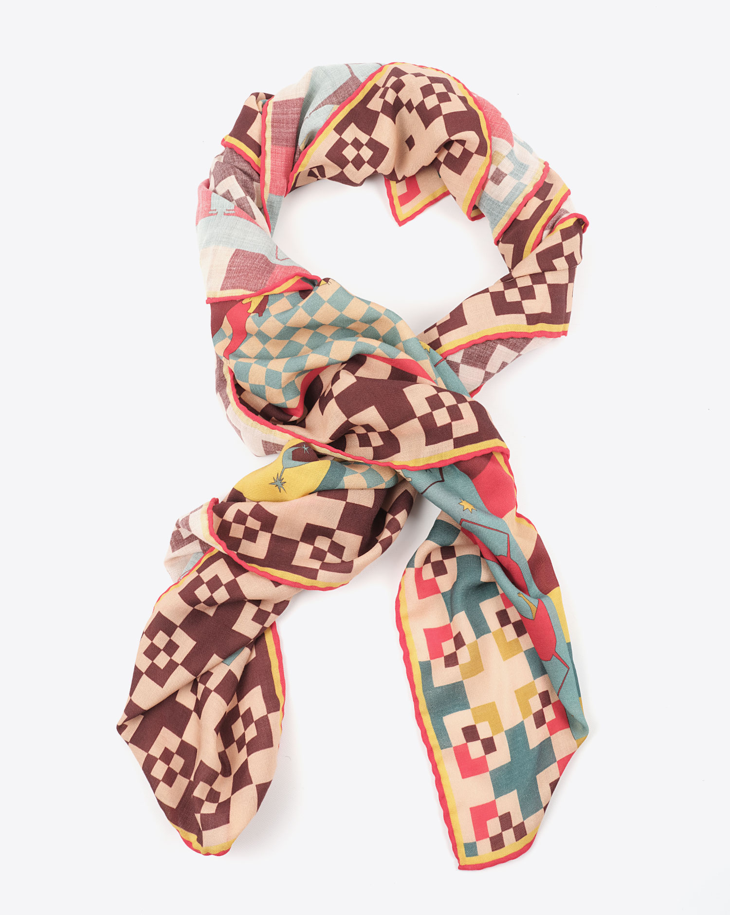 Produit Rumi Su Foulard Laine – Léo 825