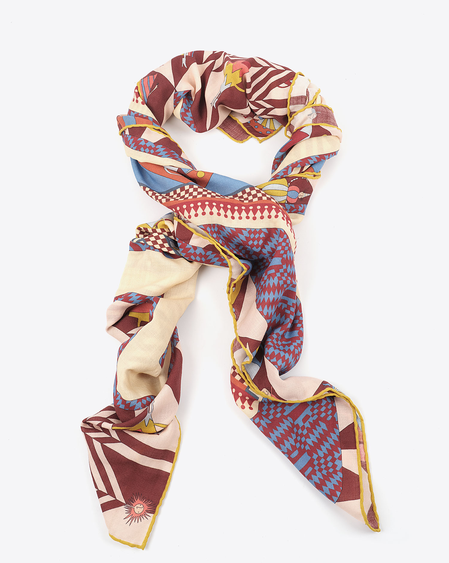 Produit Foulard Odd Ducks Rumi Su 