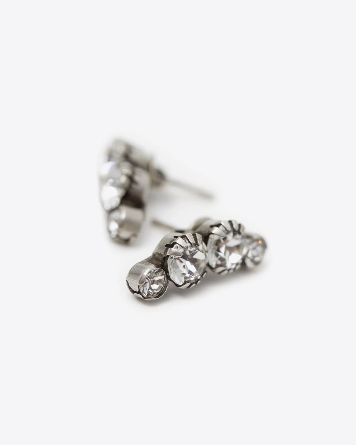 Produit Boucles d'Oreilles A Wild Shore Isabel Marant en Métal Argenté et Strass