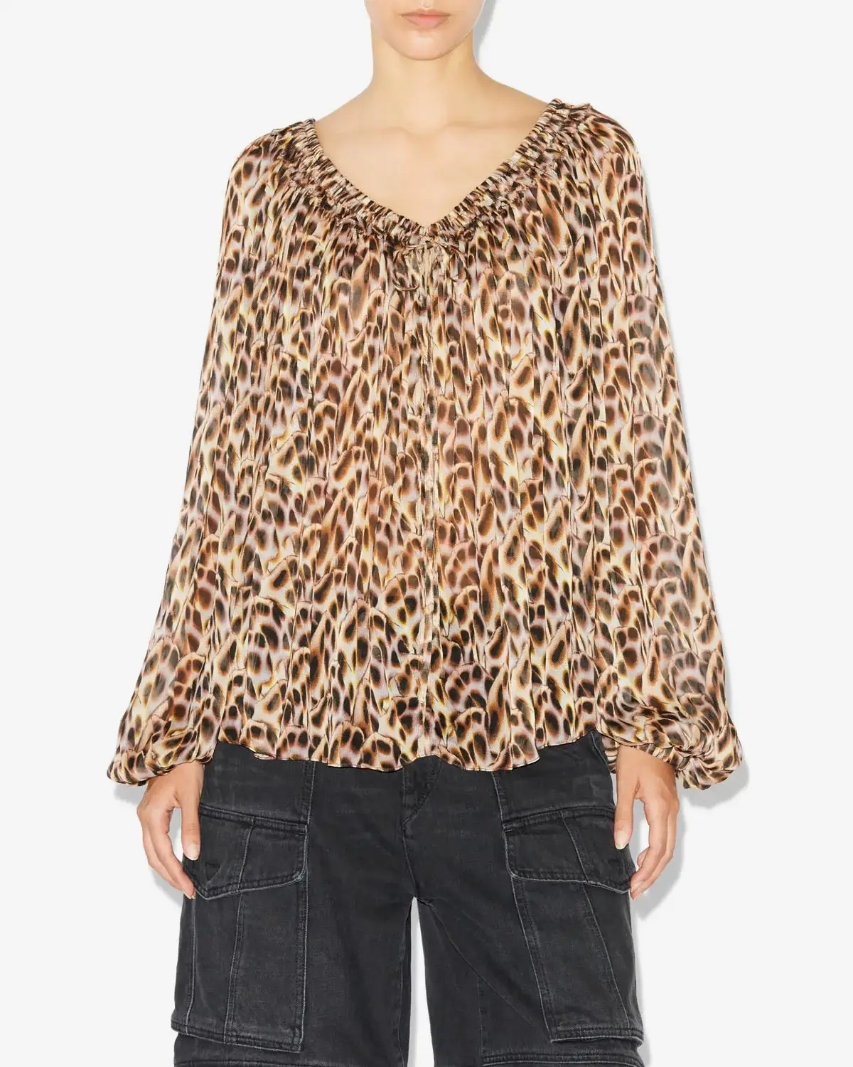 Isabel Marant Etoile Top Vutti – Ochre