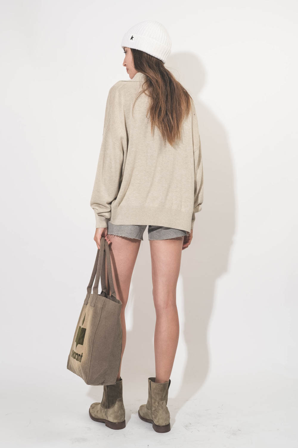 Isabel Marant Etoile Pull LUCILE – Taupe
