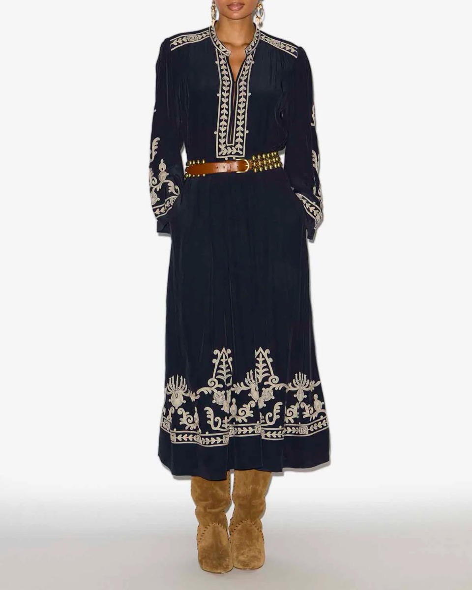 Image du produit Isabel Marant Etoile Robe Feliana – Noir - 4