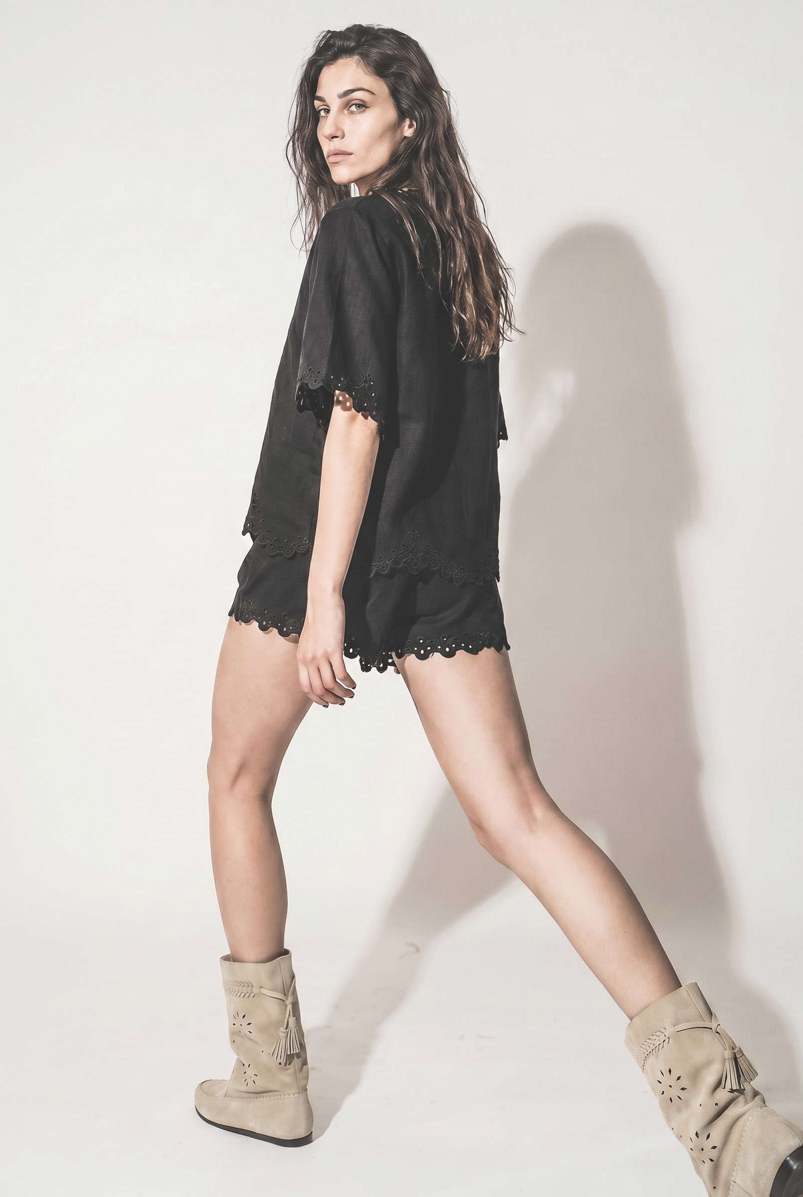 Isabel Marant Etoile Short Balyme – Noir