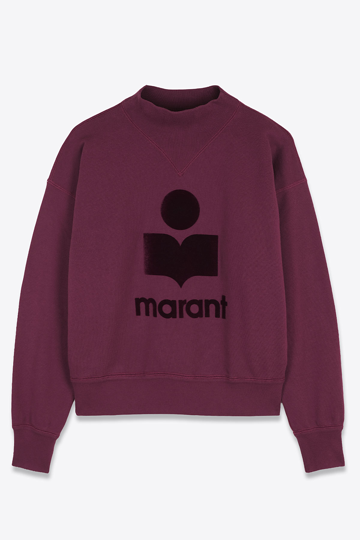 Isabel Marant Etoile Sweatshirt Moby – Prune Foncée