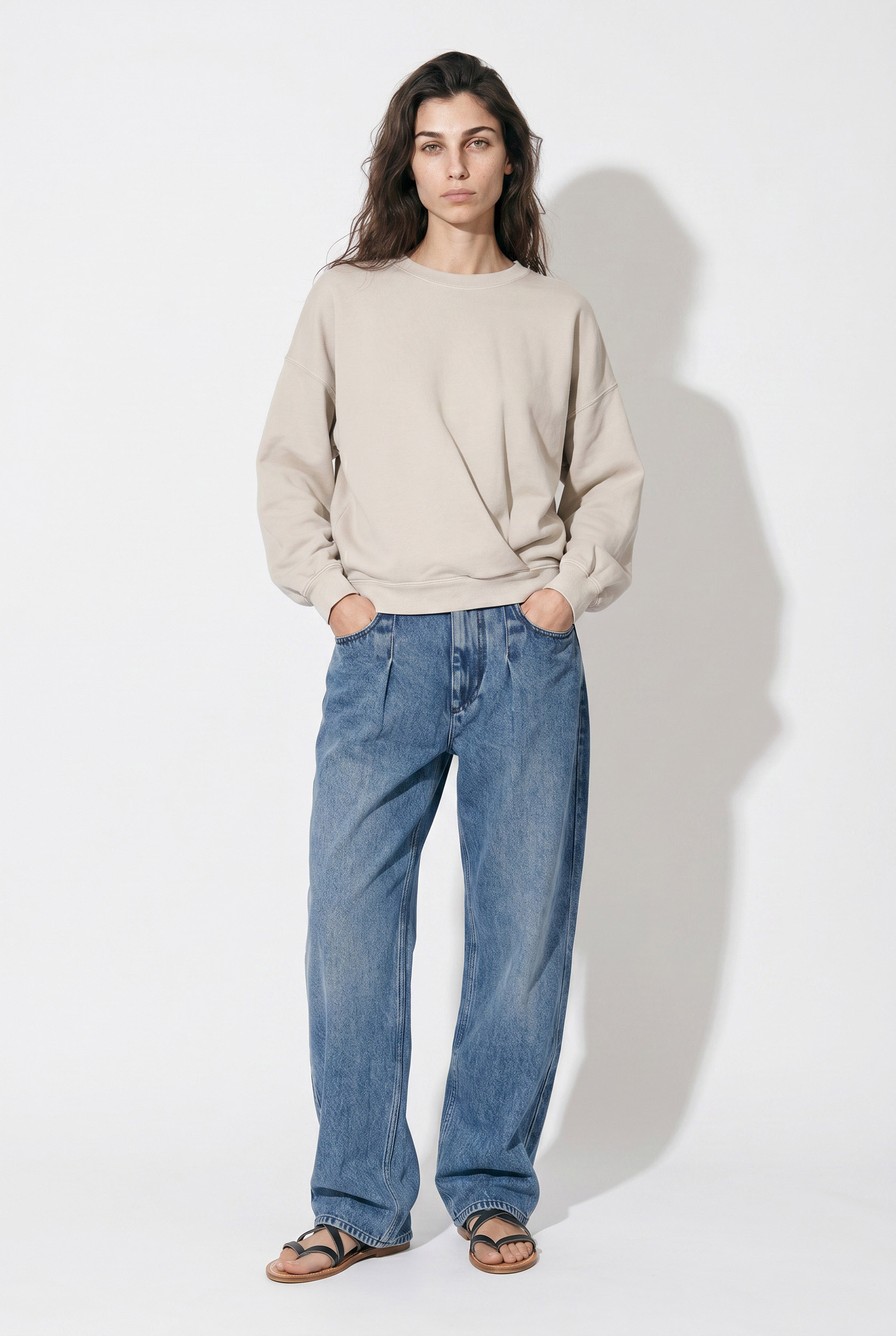 Isabel Marant Etoile Sweatshirt Sauria – Beige