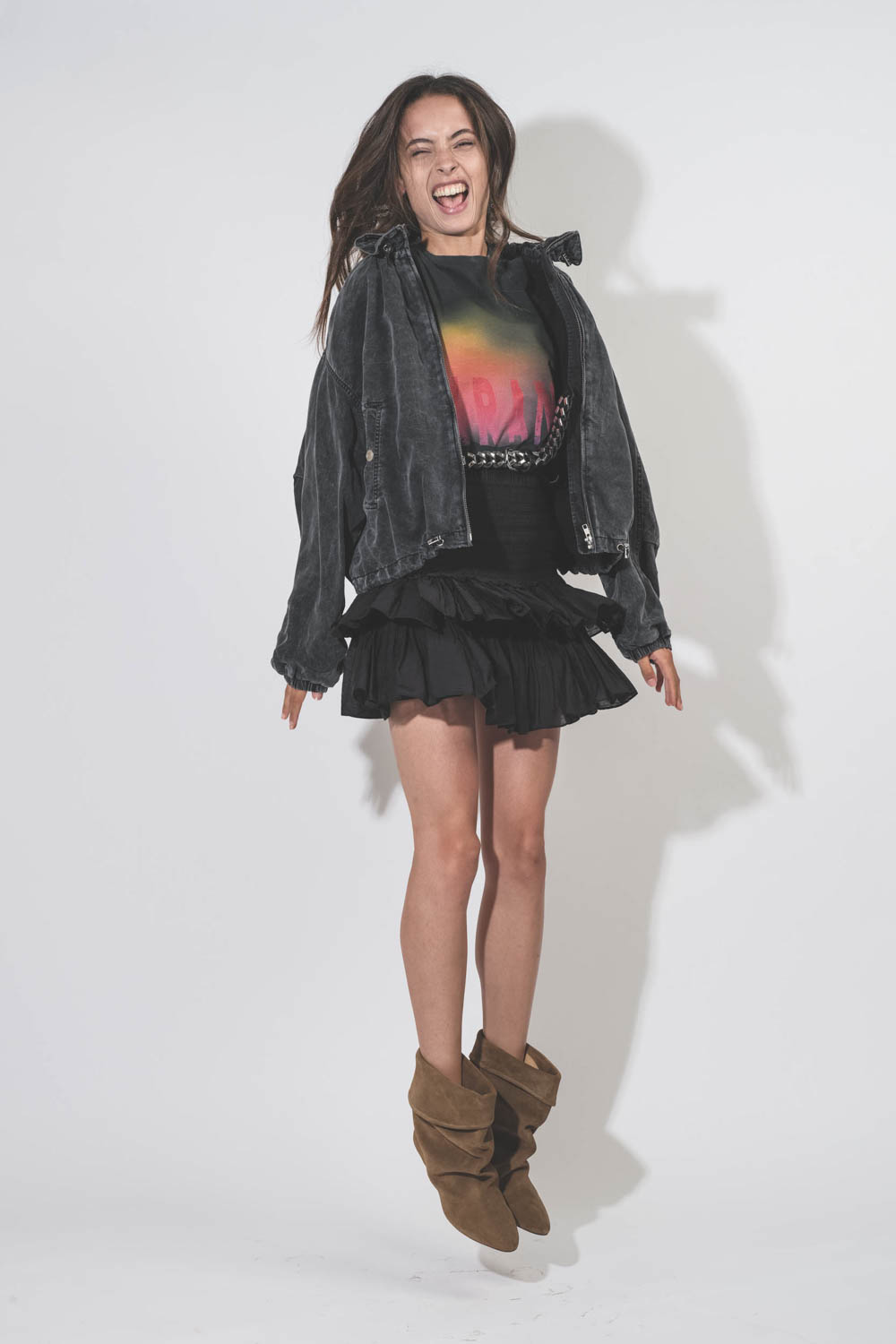 Isabel Marant Etoile Tee-Shirt Zewel Lune – Noir Délavé Isabel Marant Etoile Tee-Shirt Zewel Lune – Noir Délavé