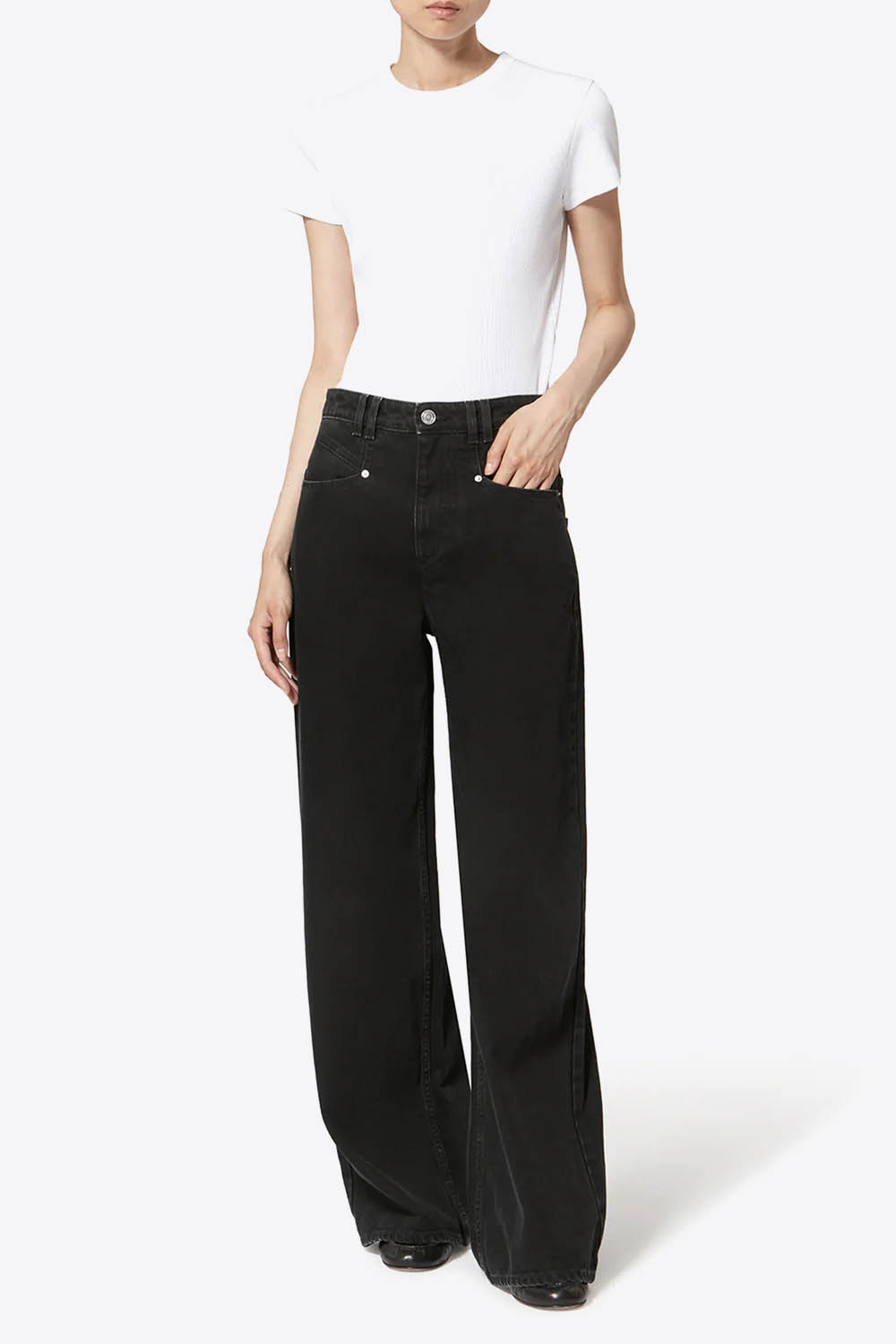 Isabel Marant Jean Lemony – Noir Délavé