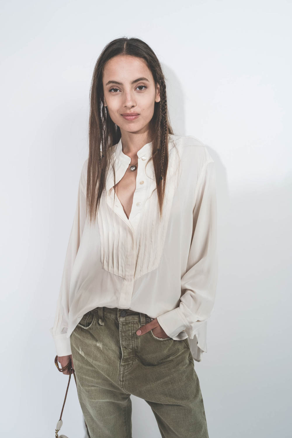 Isabel Marant Etoile Top Amel Vanille