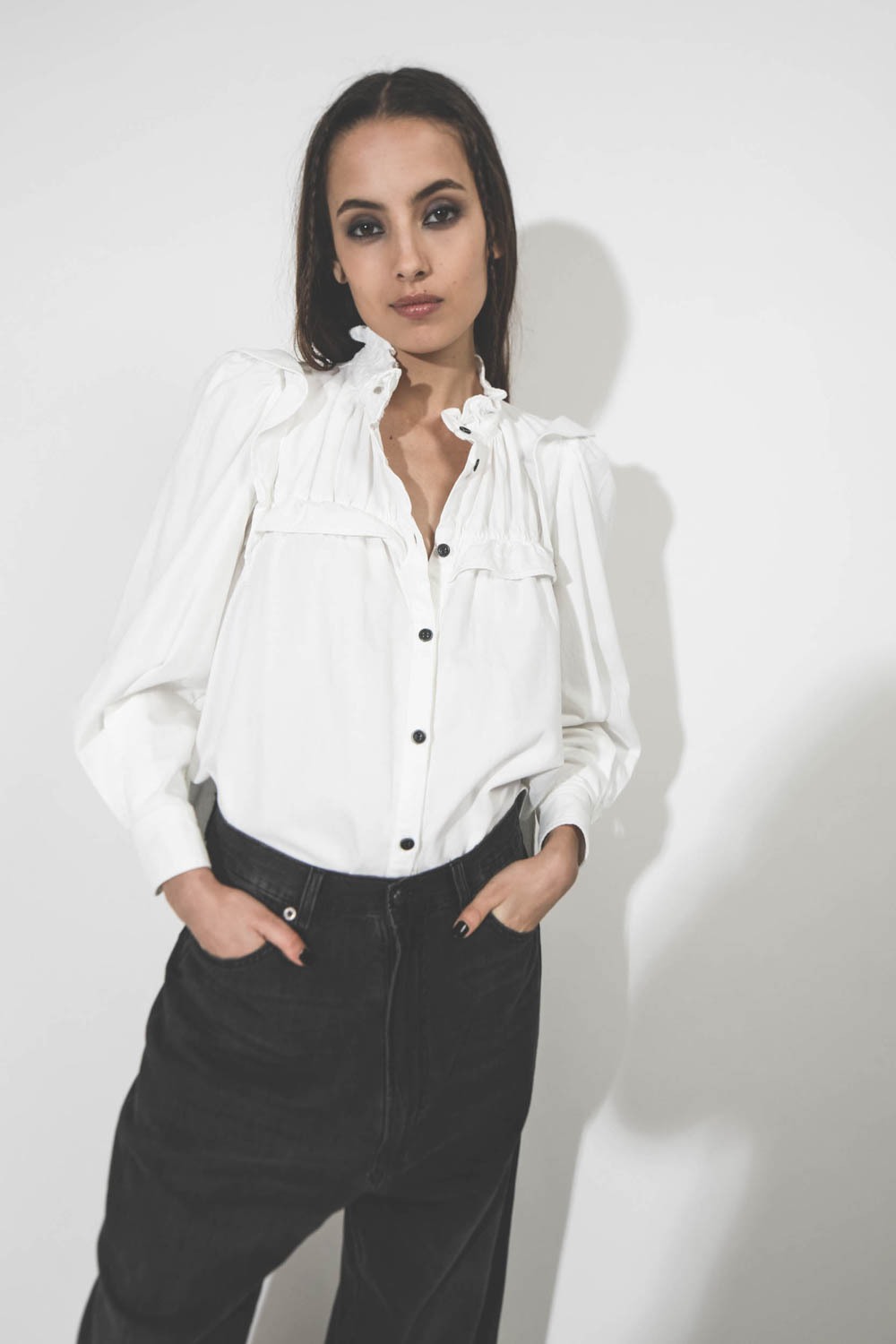 Isabel Marant Etoile: White Nath Shirt | SSENSE
