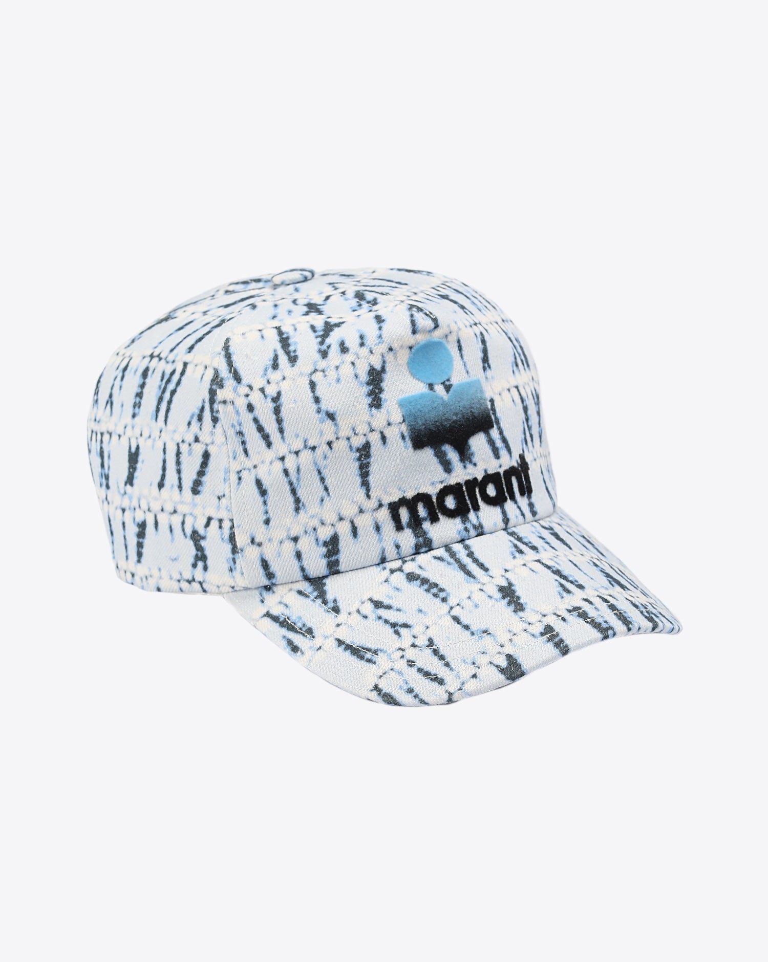 Image du produit Isabel Marant Accessoires Casquette Tyron Tie Cotton - Blue  