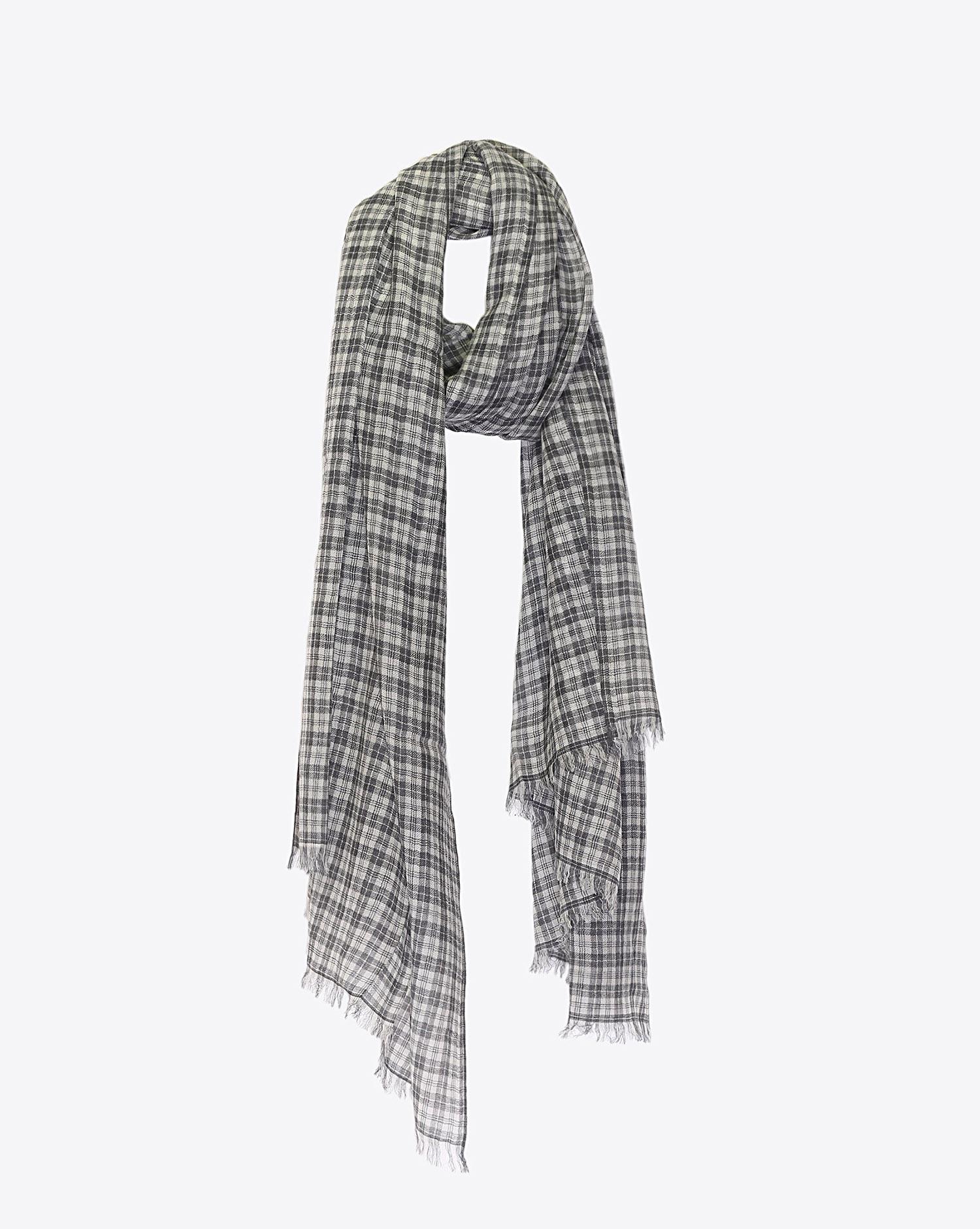 Isabel Marant Accessoires Echarpe Woody - EcruGrey  