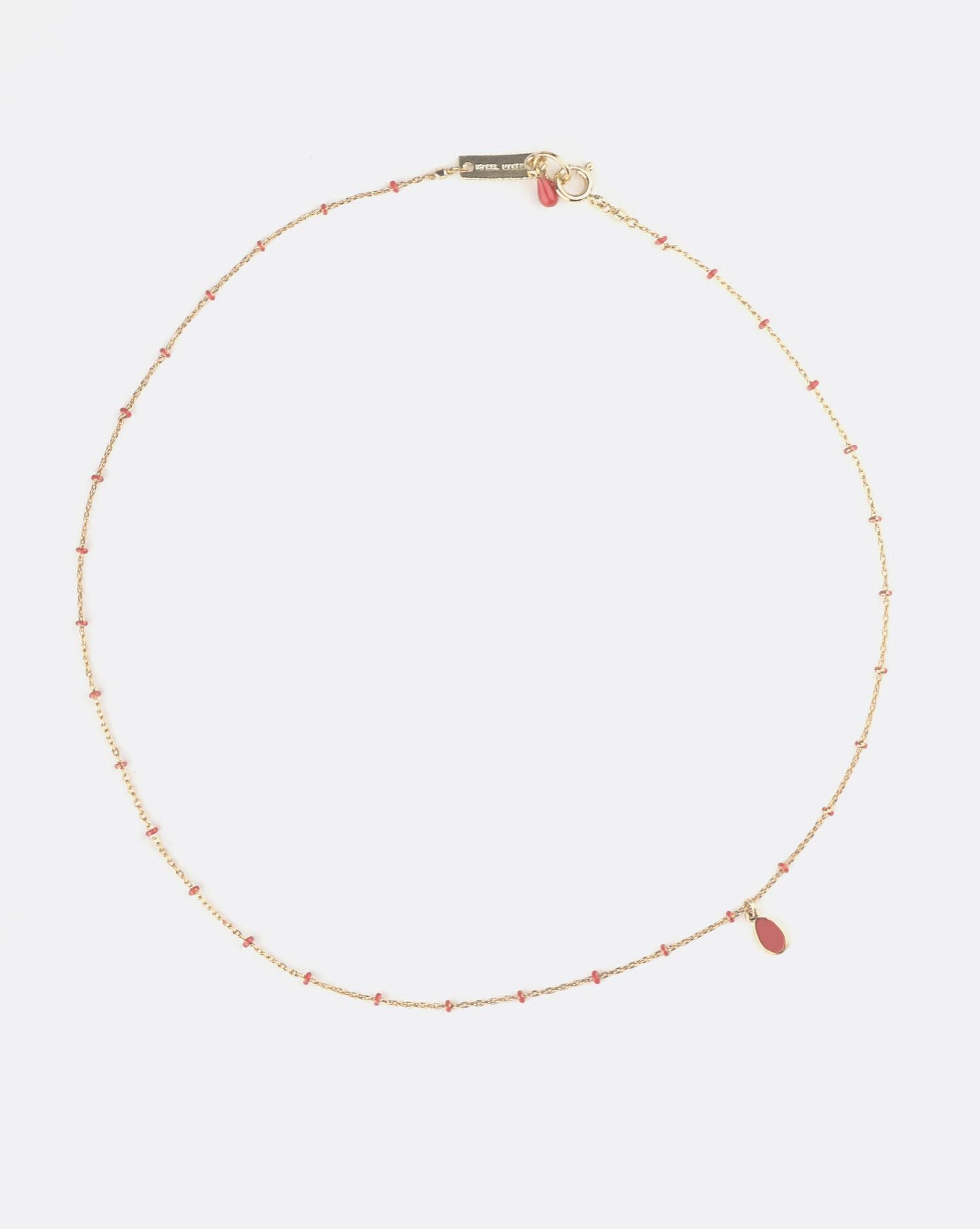 Isabel Marant Bijoux Collier CASABLANCA - Red 