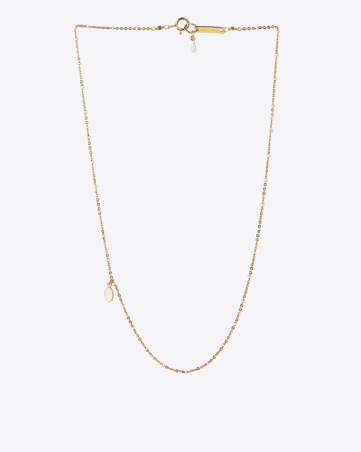 Isabel Marant Bijoux Médaille CASABLANCA - Ecru  