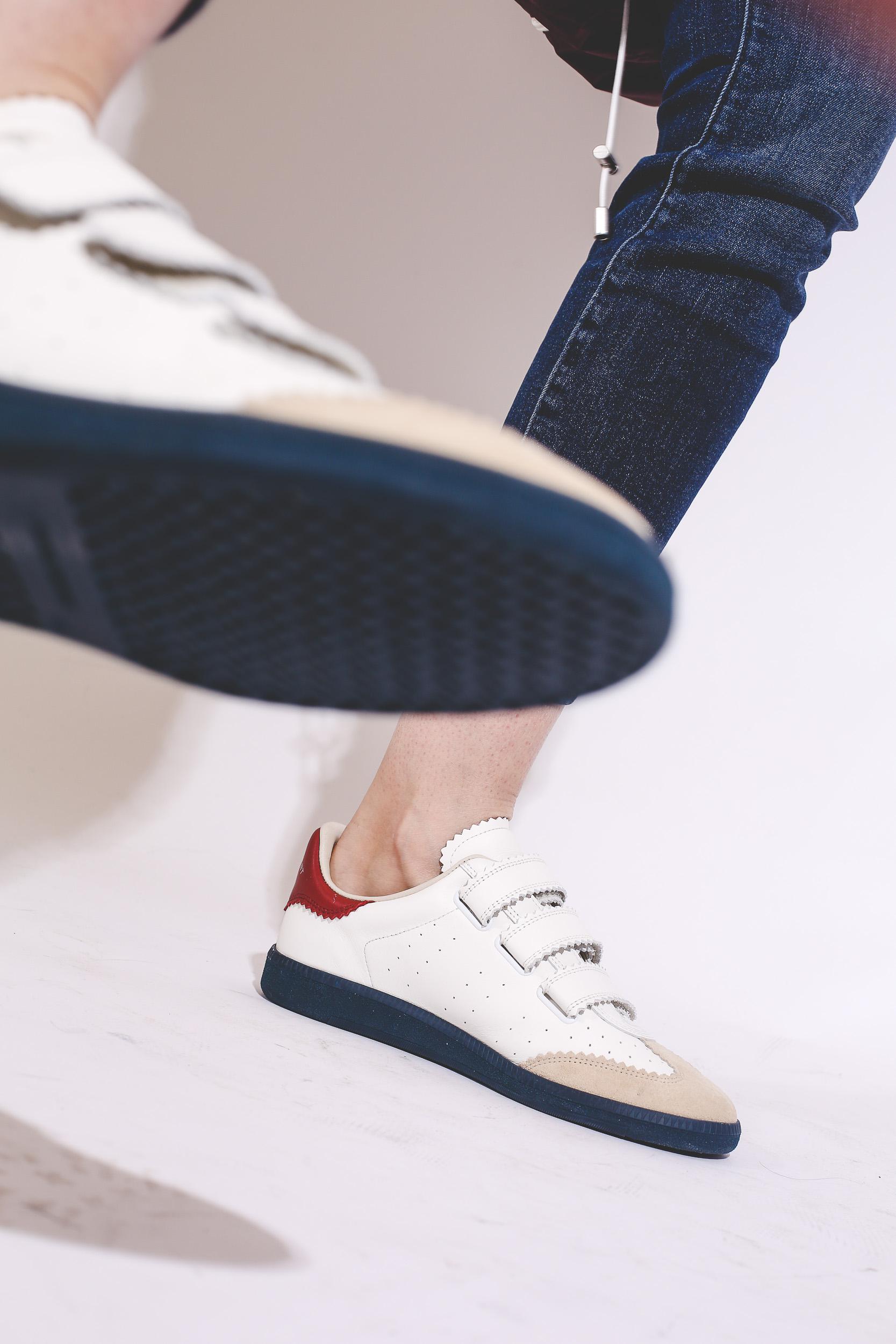 Isabel Marant Chaussures Baskets Beth - White  