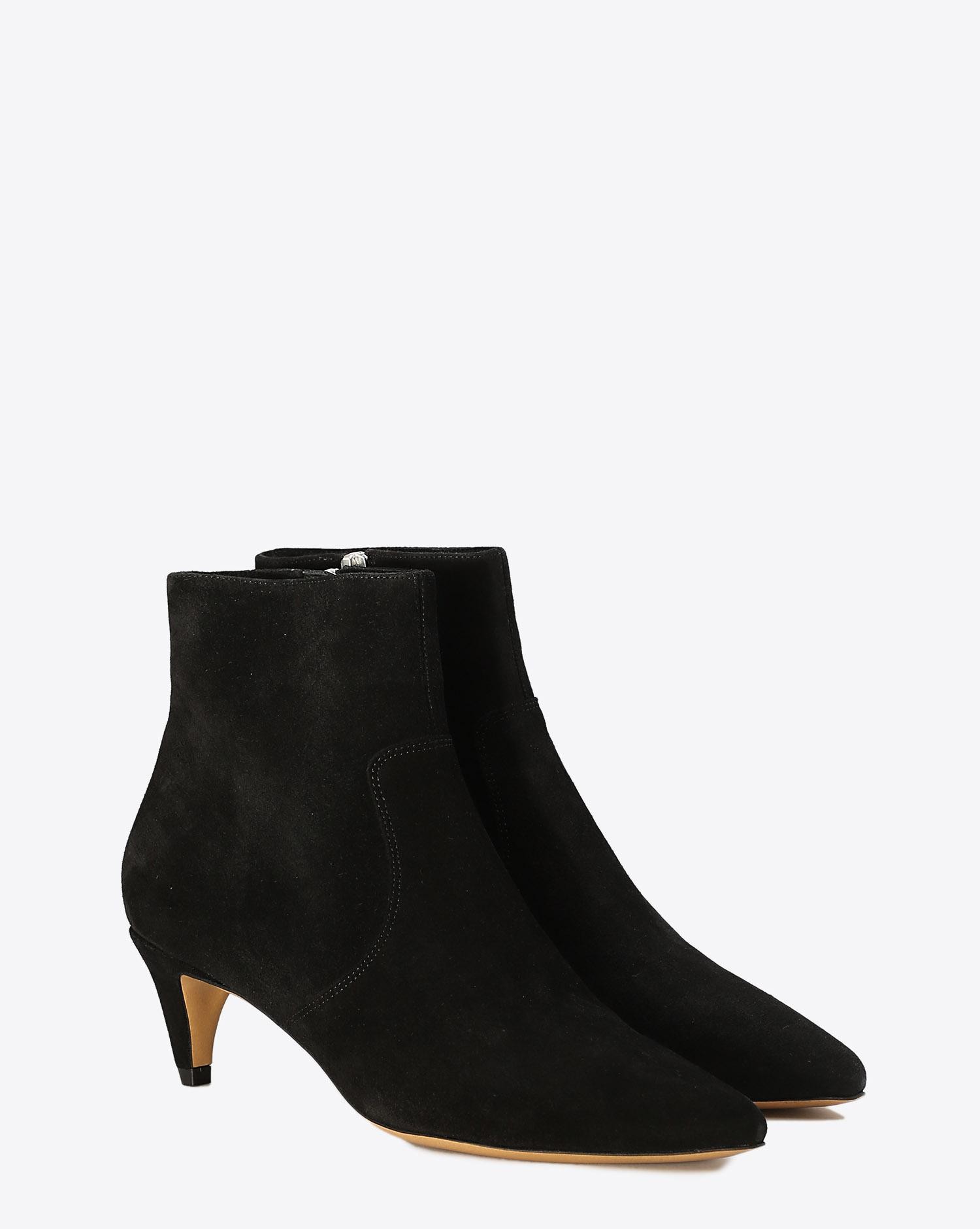 Isabel Marant Chaussures Boots DERST -  Suede Black  