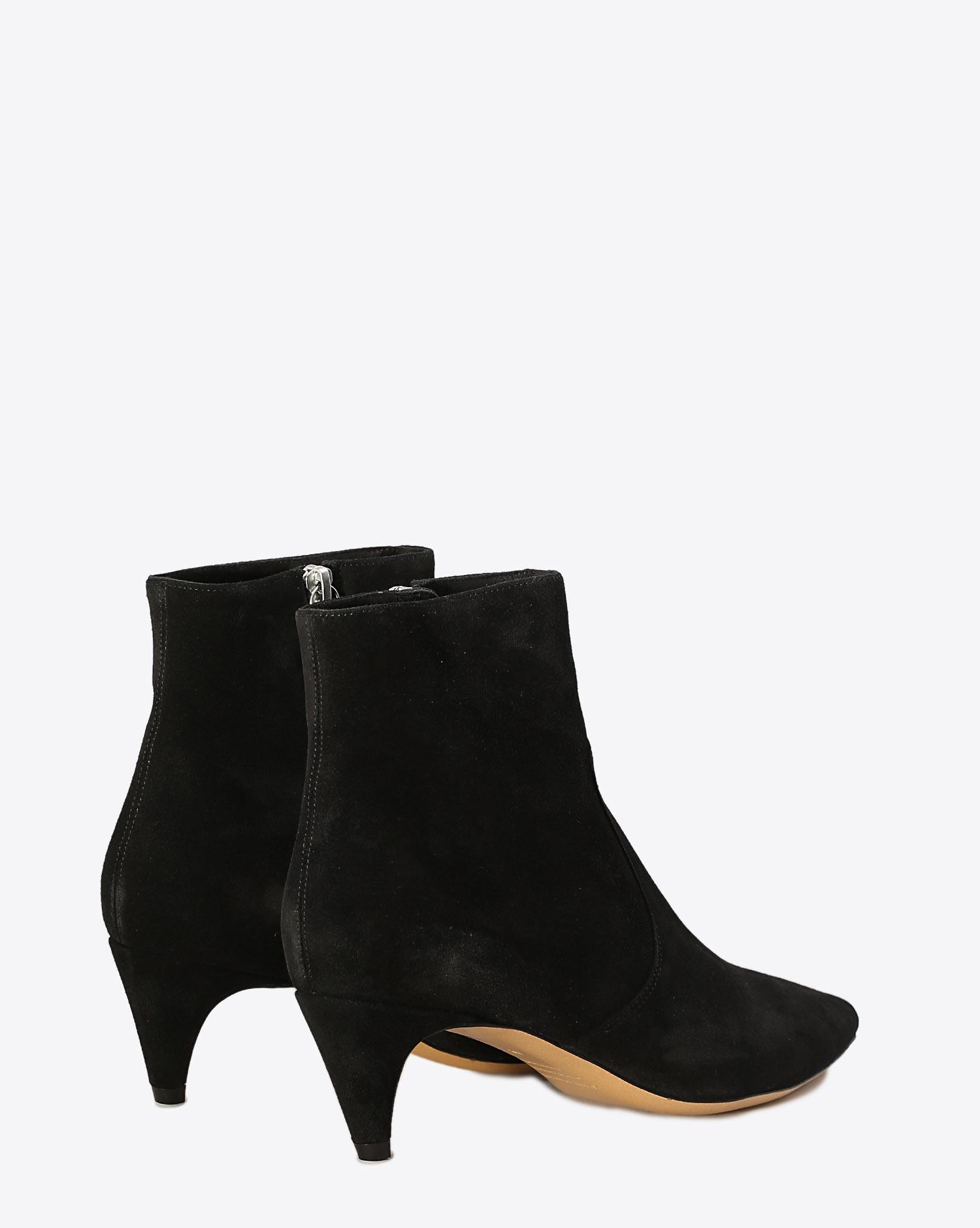 Isabel Marant Chaussures Boots DERST -  Suede Black  