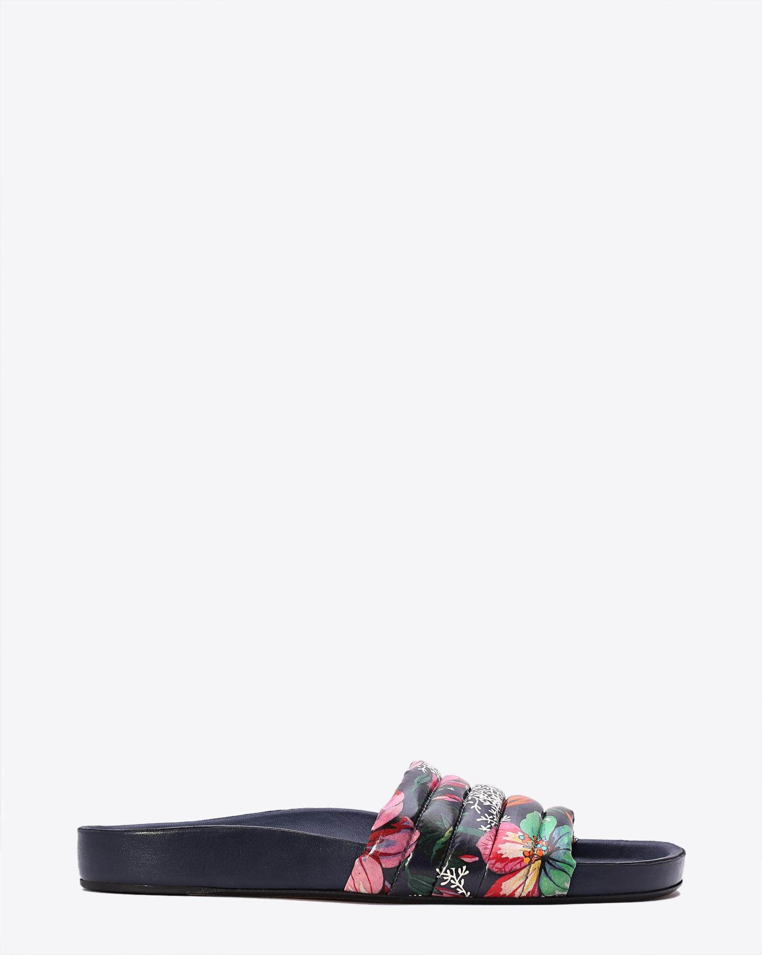 Isabel Marant Chaussures Défilé Sandales HELLEA - Midnight  