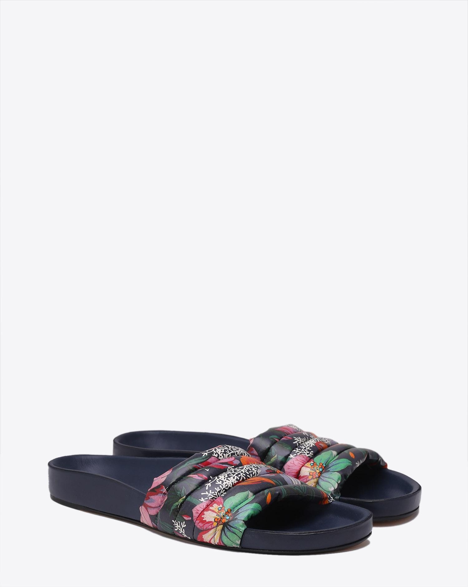 Isabel Marant Chaussures Défilé Sandales HELLEA - Midnight  