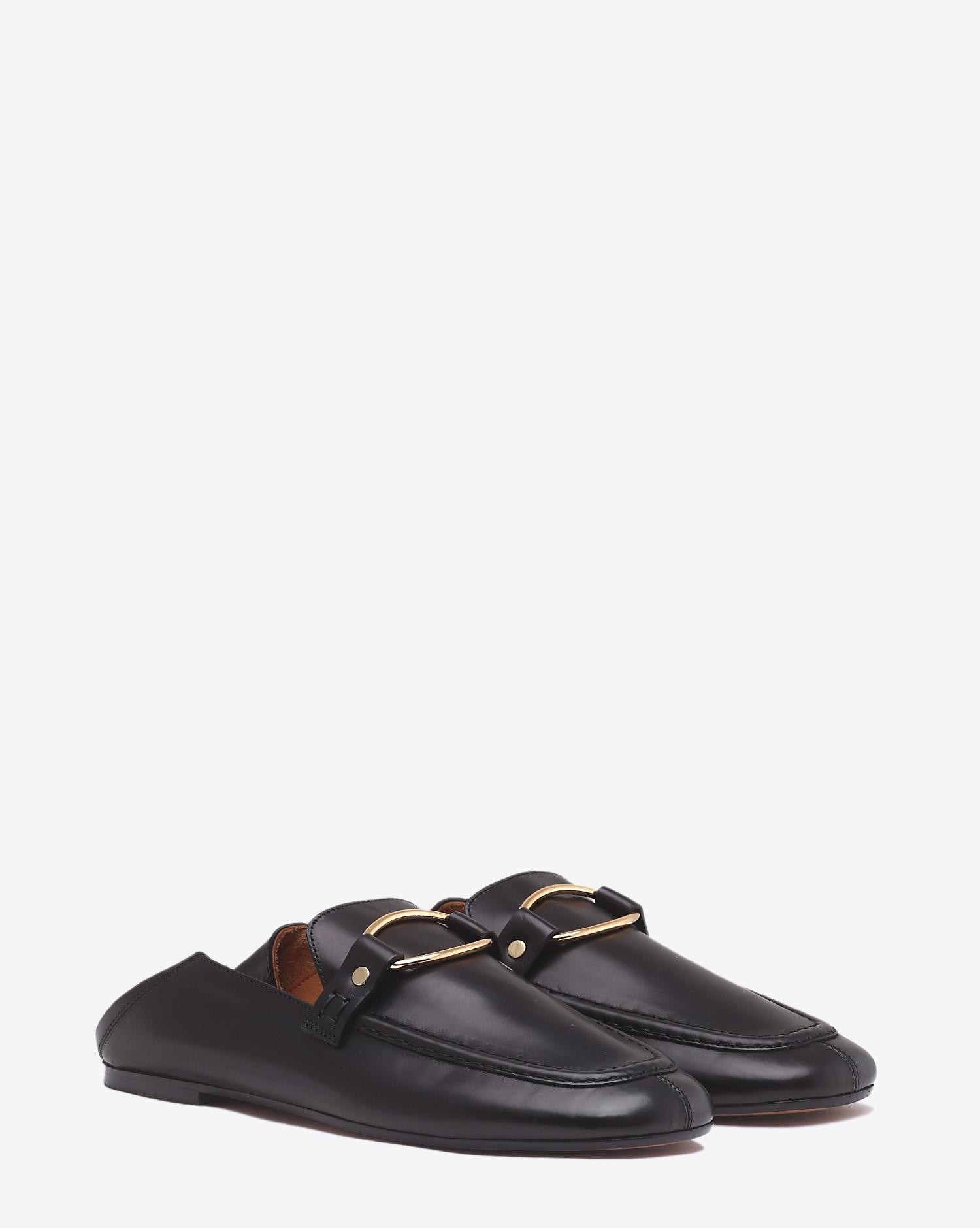 Isabel Marant Chaussures Mocassin FERLYN Black    