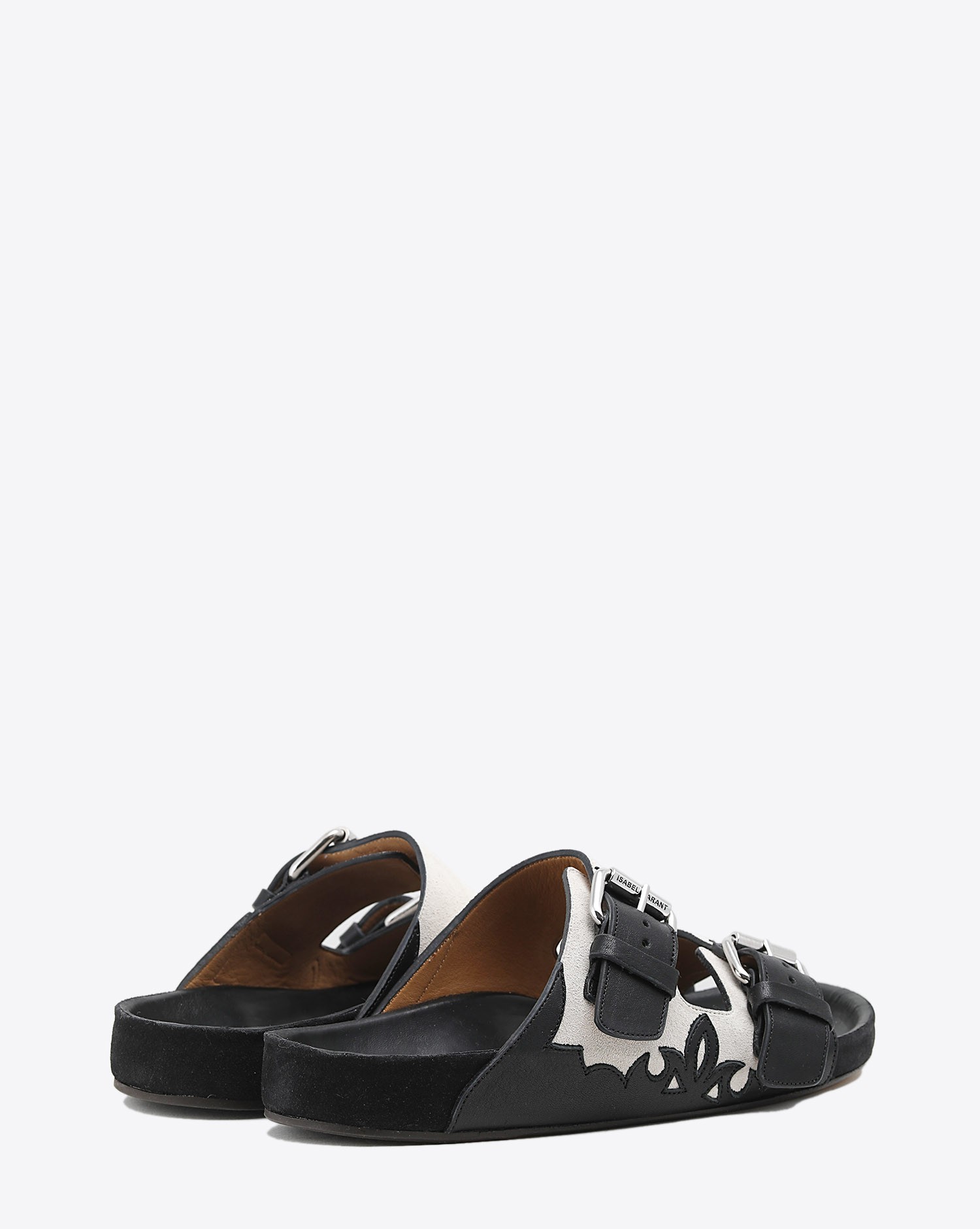 Image du produit Isabel Marant Chaussures Sandales Lennyo - Chalk/Black   - 4