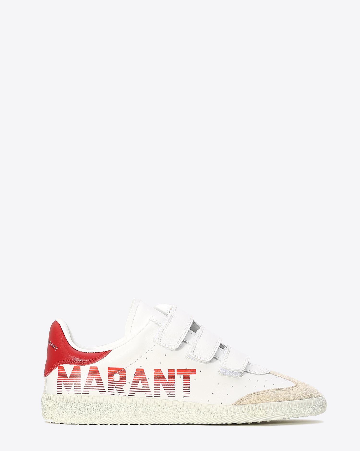 Isabel Marant Chaussures Sneakers BETH - "Marant" White  