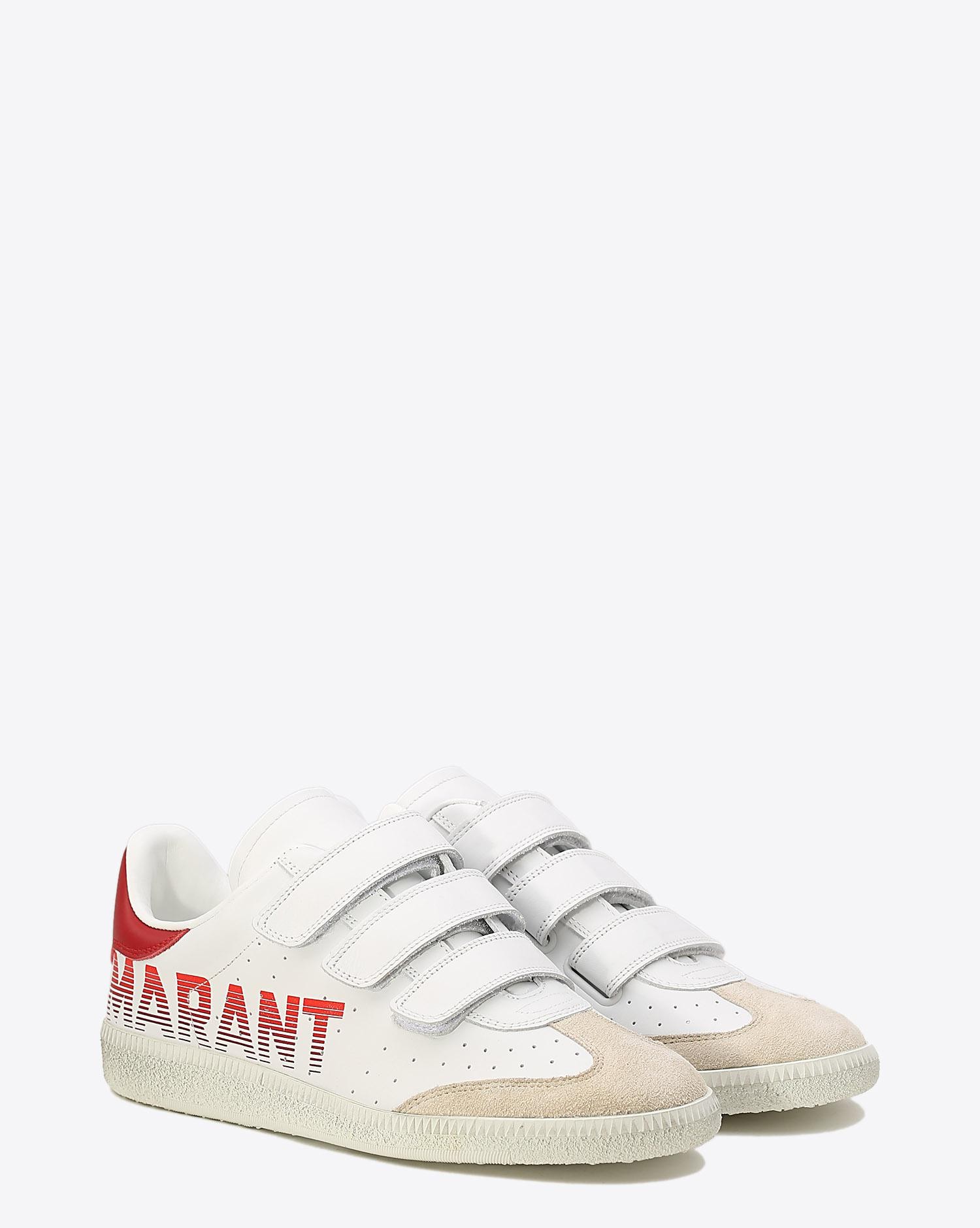 Isabel Marant Chaussures Sneakers BETH - "Marant" White  
