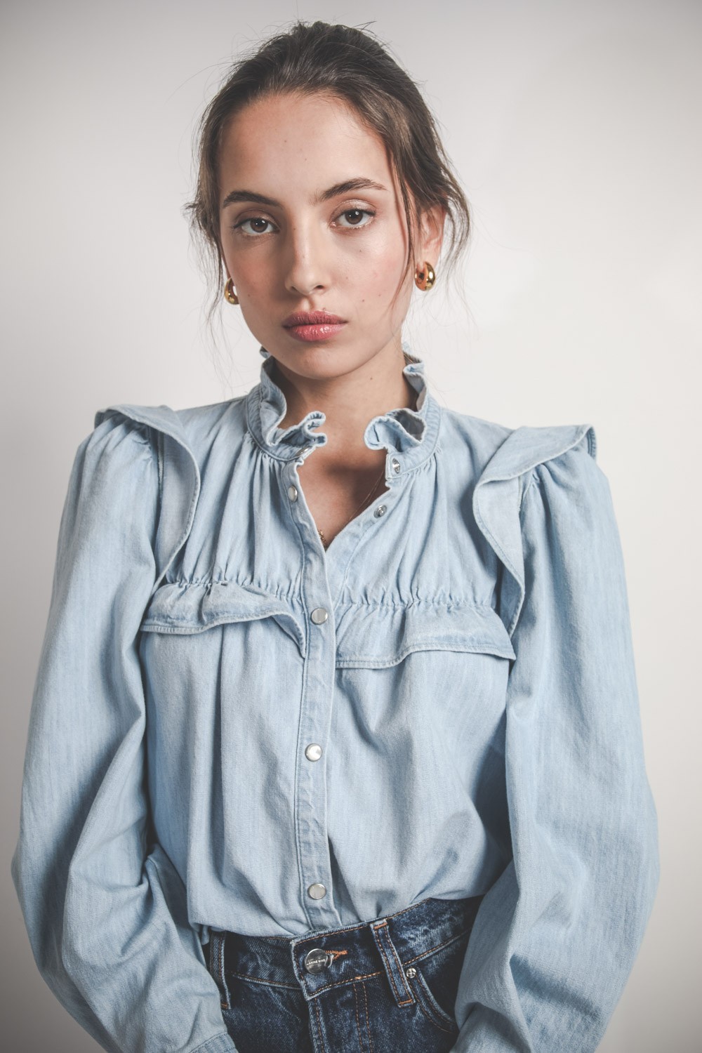 Image du produit Isabel Marant Etoile Chemise Idety - Light Blue - 4