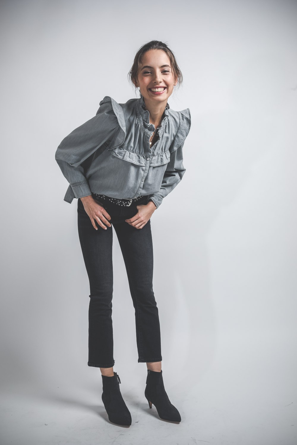 Image du produit Isabel Marant Etoile Chemise Idety - Light Grey - 4