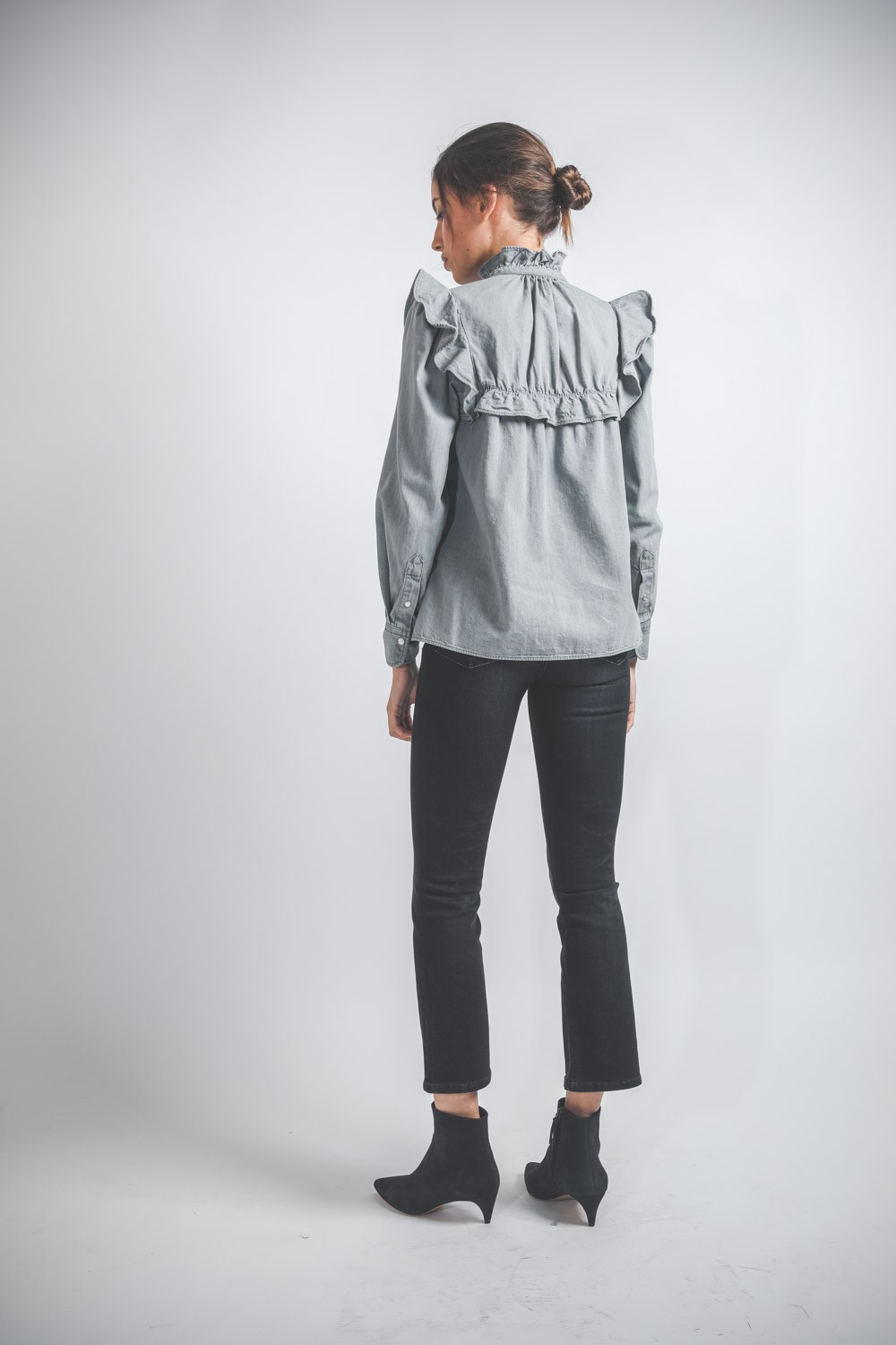 Image du produit Isabel Marant Etoile Chemise Idety - Light Grey - 6