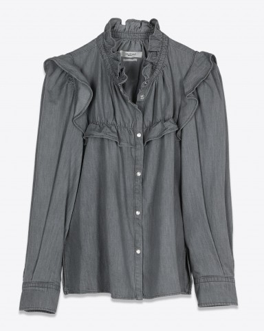 Image du produit Isabel Marant Etoile Chemise Idety - Light Grey