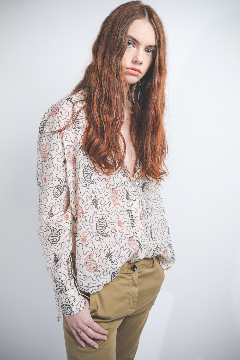 Image du produit Isabel Marant Etoile Chemise Mexika - Ecru - 3