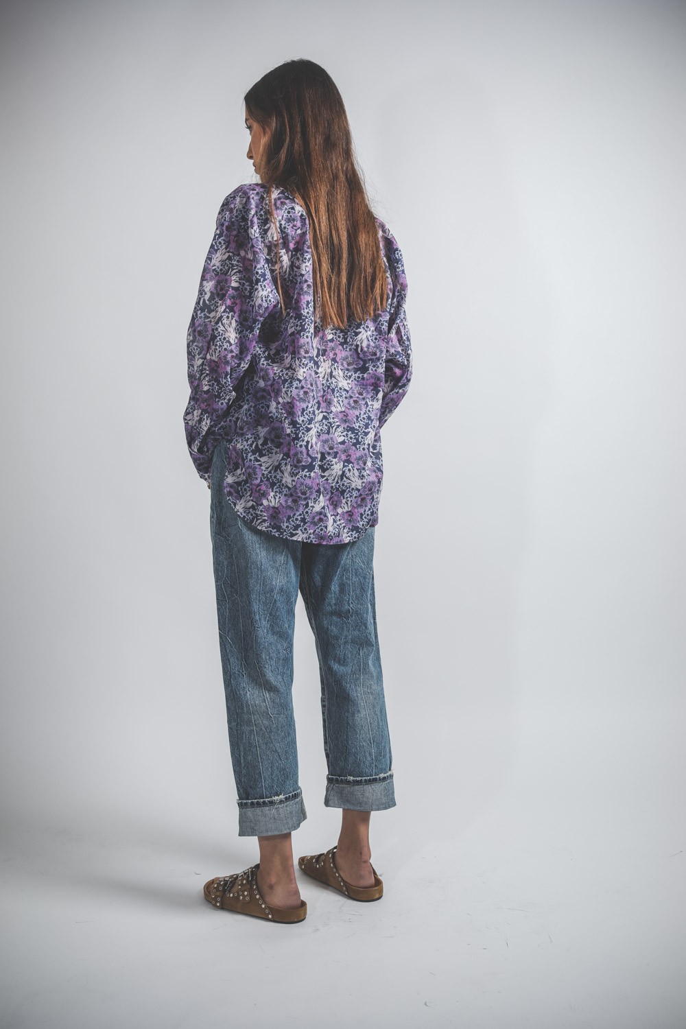 Image du produit Isabel Marant Etoile Chemise Mexika Printed Bouti - Faded Night - 4