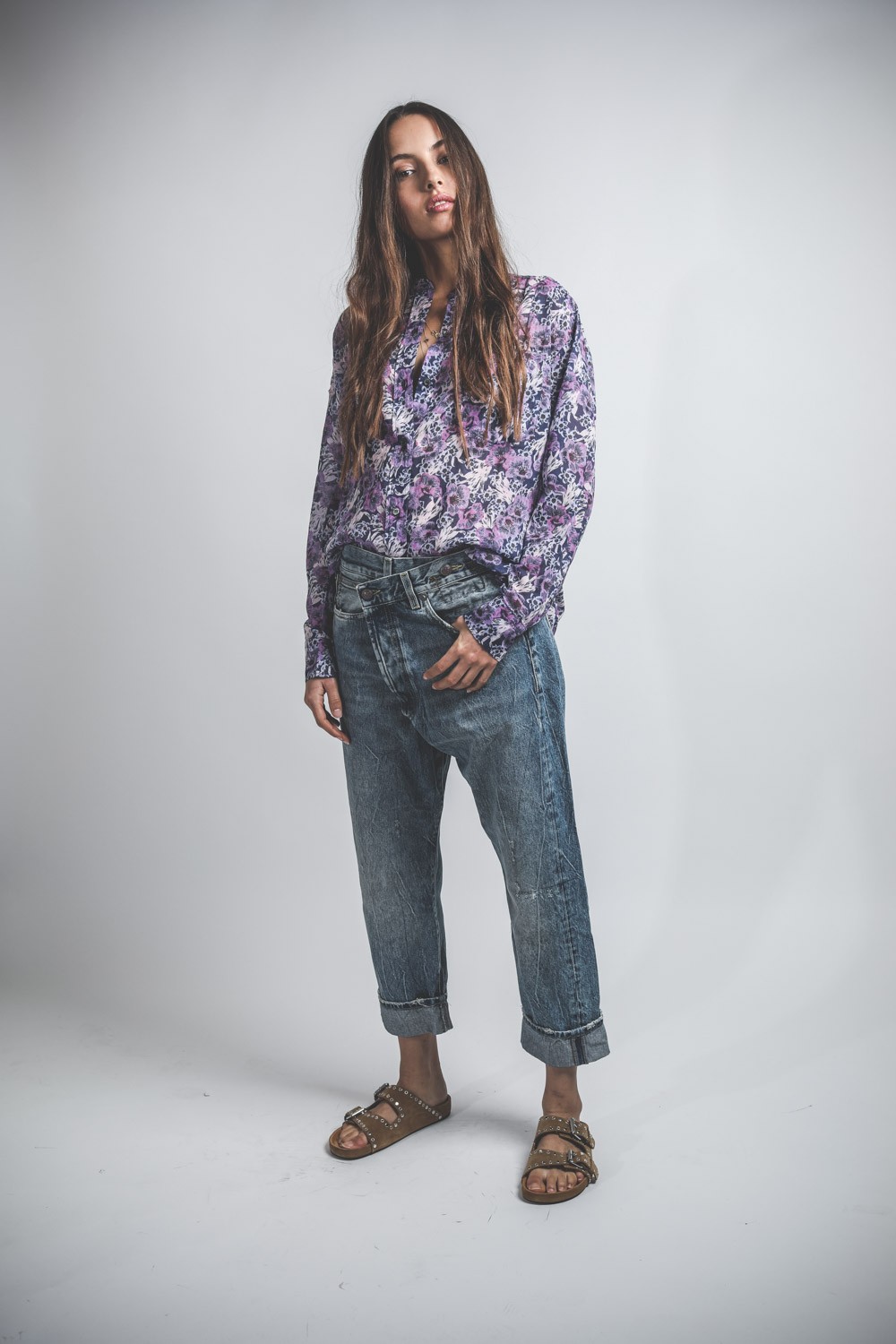 Image du produit Isabel Marant Etoile Chemise Mexika Printed Bouti - Faded Night - 5