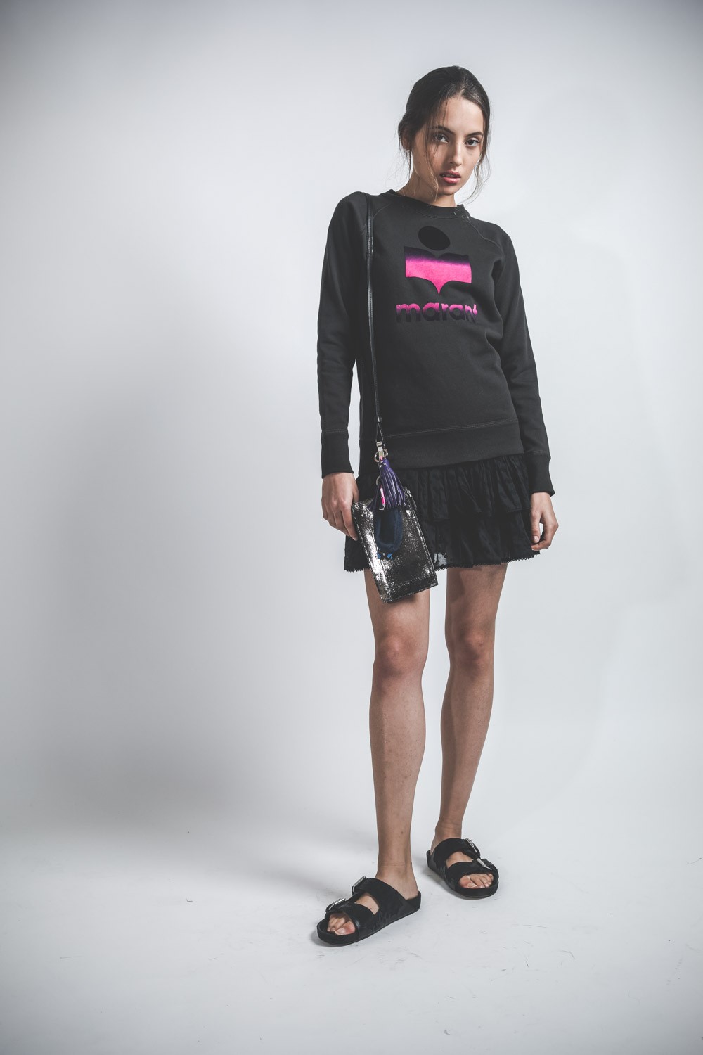 Image du produit Isabel Marant Etoile Jupe Tinaomi - Black - 2