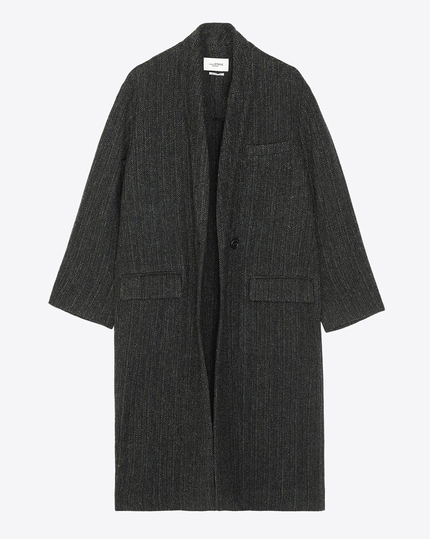 Isabel Marant Etoile Manteau HENLO - Black  