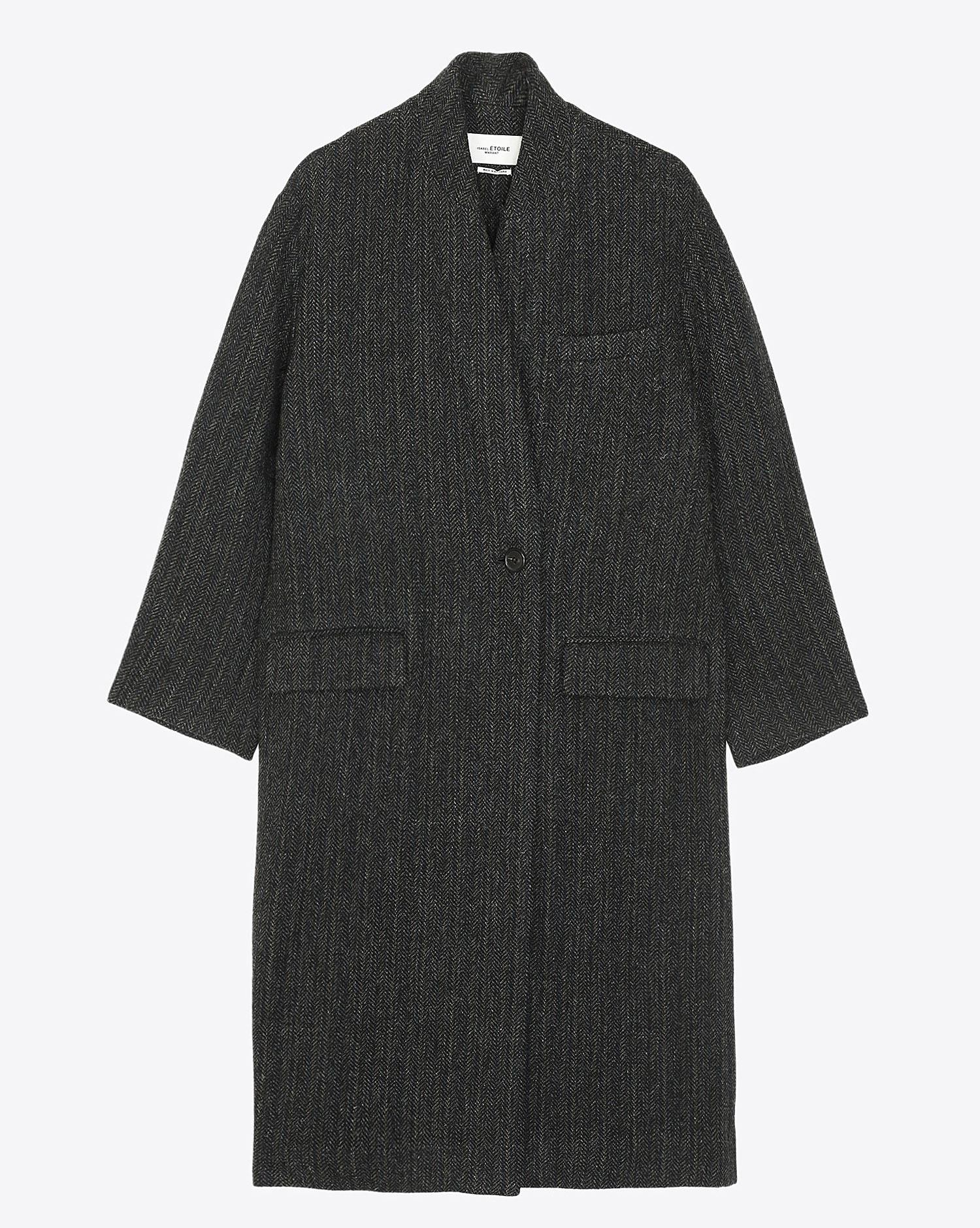 Isabel Marant Etoile Manteau HENLO - Black  