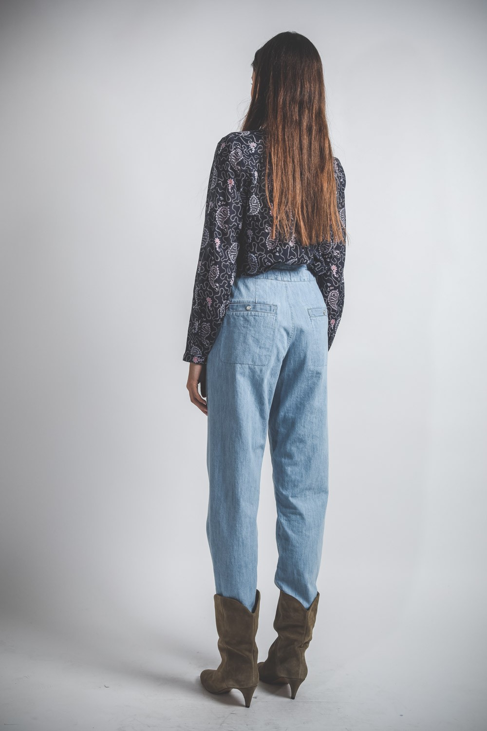 Image du produit Isabel Marant Etoile Pantalon Muardo - Light Blue - 6