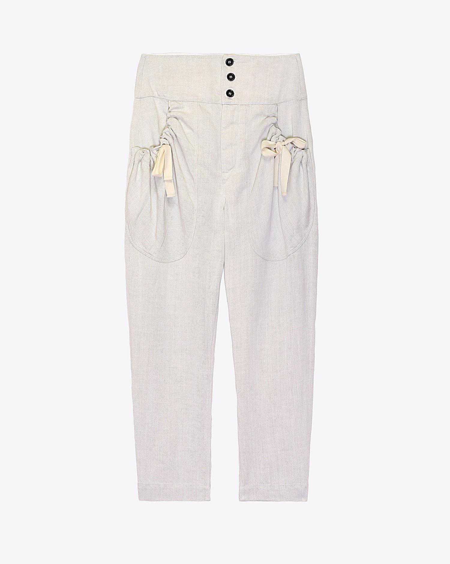 Isabel Marant Etoile Pantalon WEAVER - Chalk  