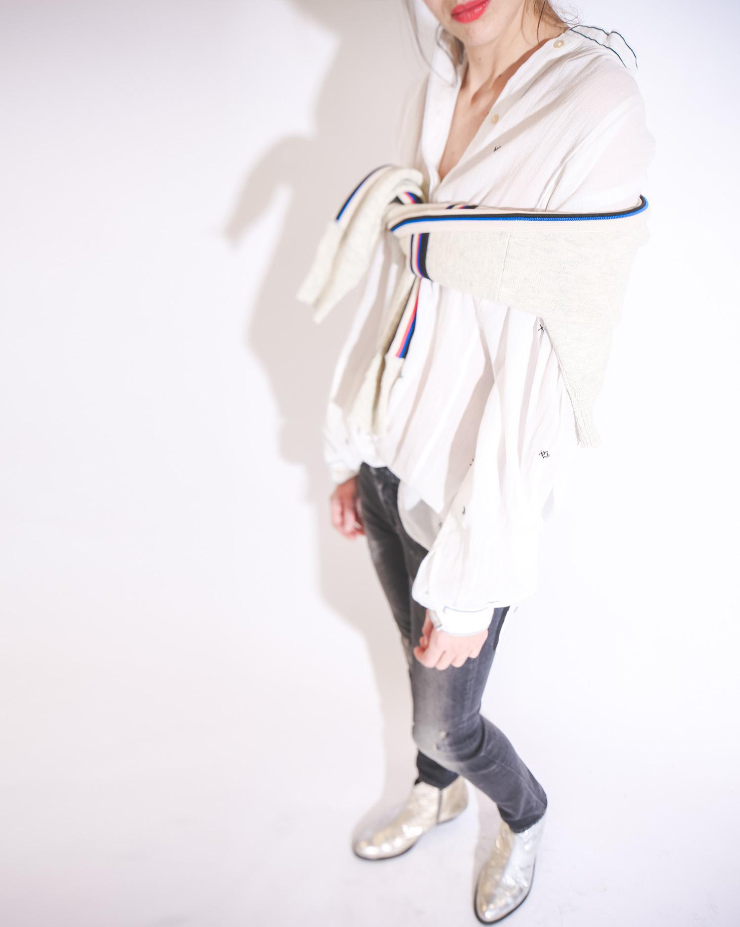 Isabel Marant Etoile Pull KAO - Light Grey  